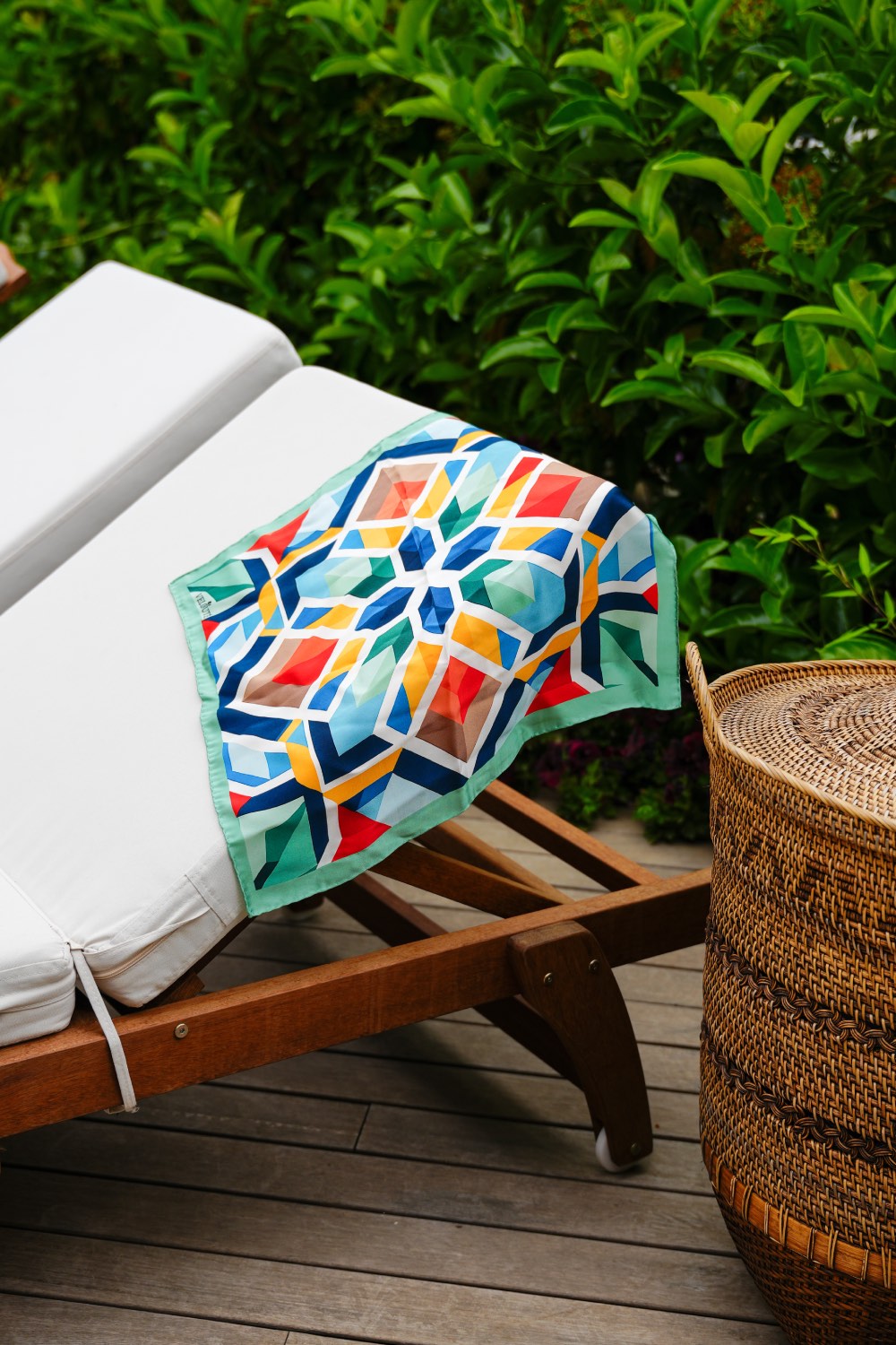 Crystal Glow %100 İpek Fular - 1