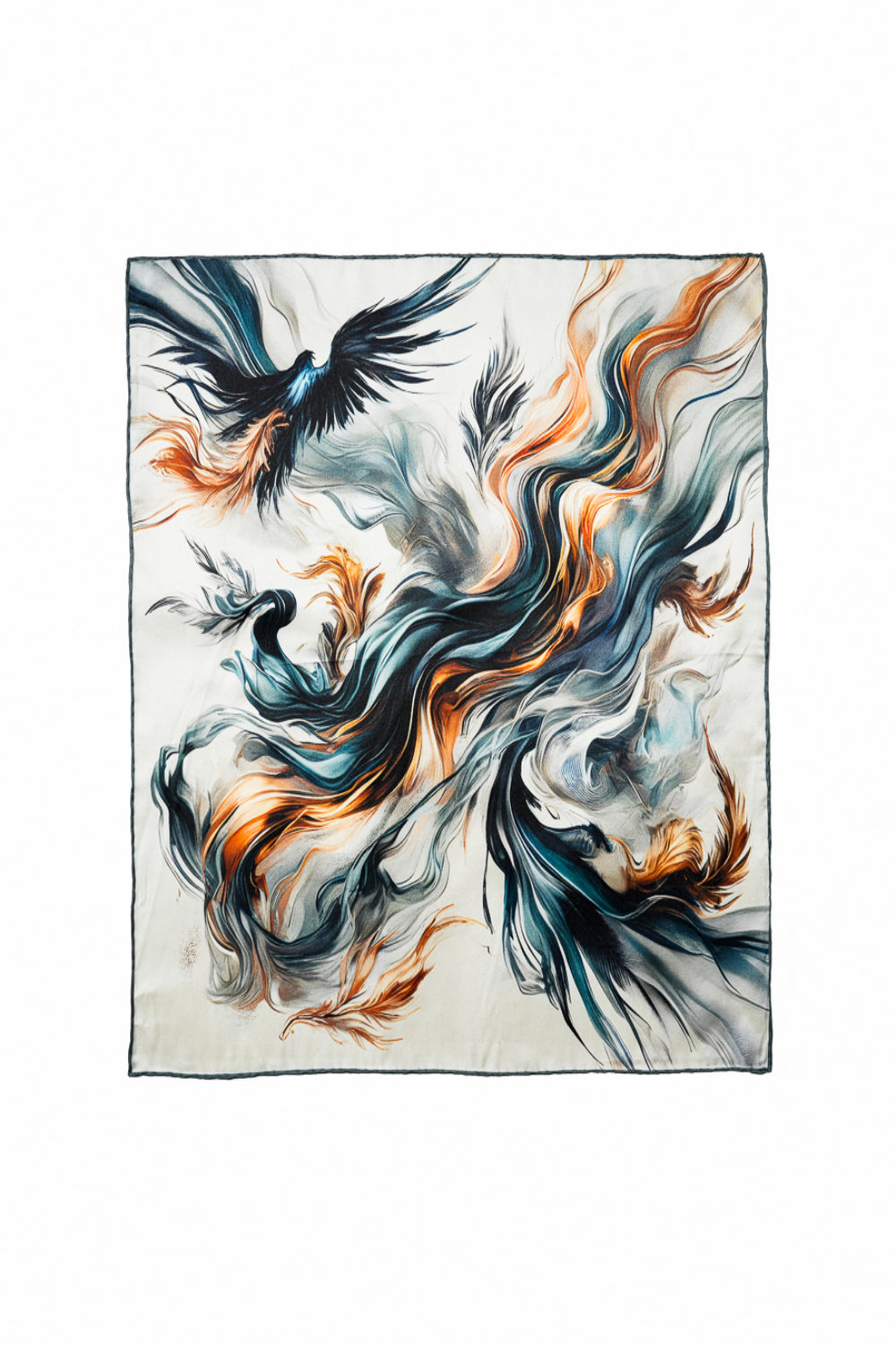 Rise Of Phoenix %100 İpek Fular - 1