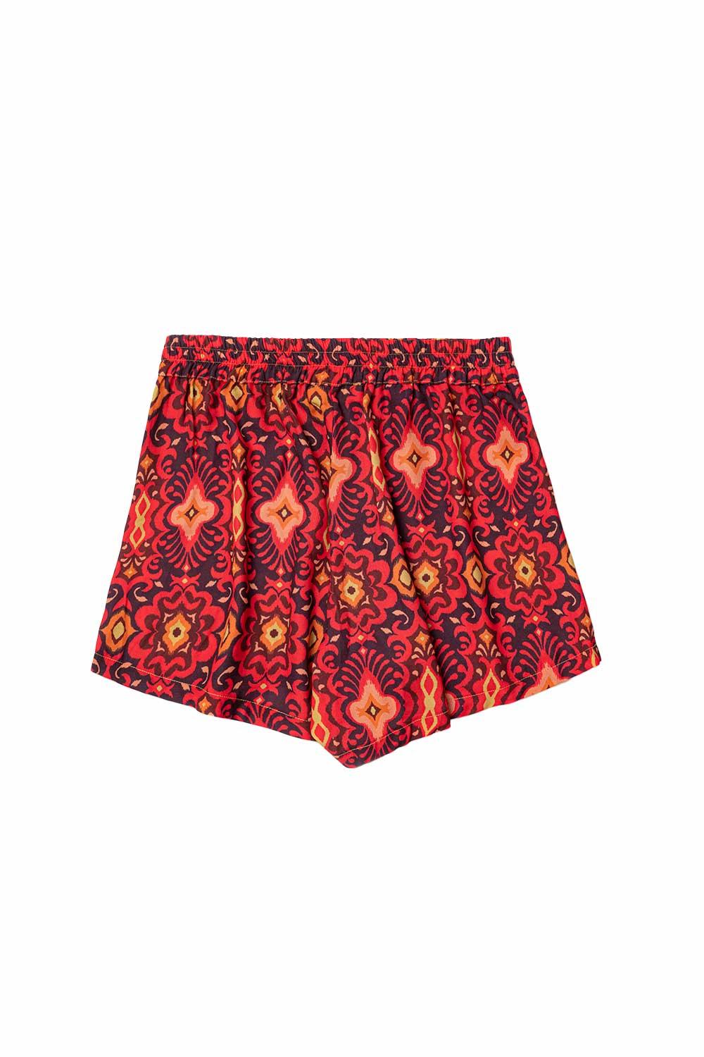 Ventotto Store-Bacio Shorts Pattern - 1-Şort-1-Milagron.com