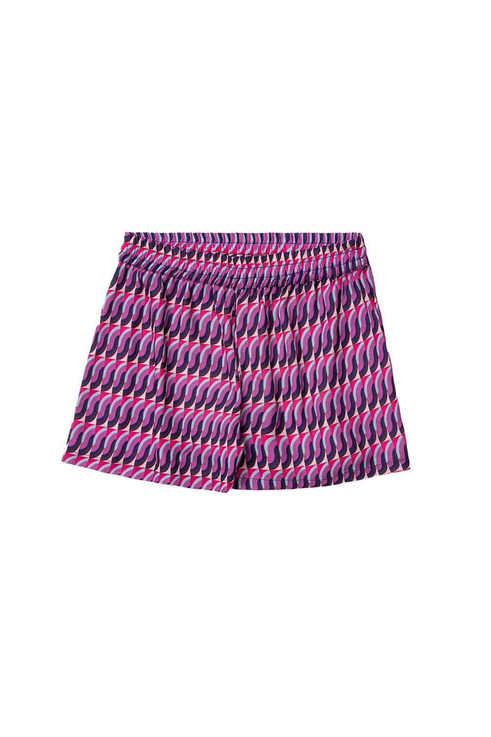 Ventotto Store-Ritmo Shorts Pattern - 1-Şort-1-Milagron.com