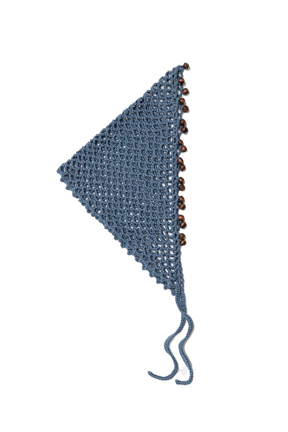 Ventotto Store-Ventotto Bandana in Blue-Saç Aksesuarı-1-Milagron.com