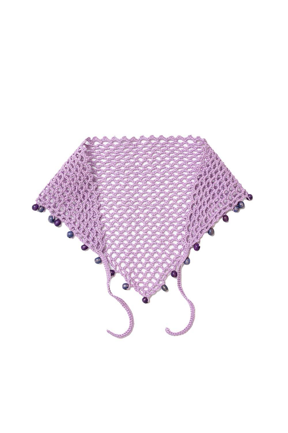 Ventotto Store-Ventotto Bandana in Lilac-Saç Aksesuarı-2-Milagron.com