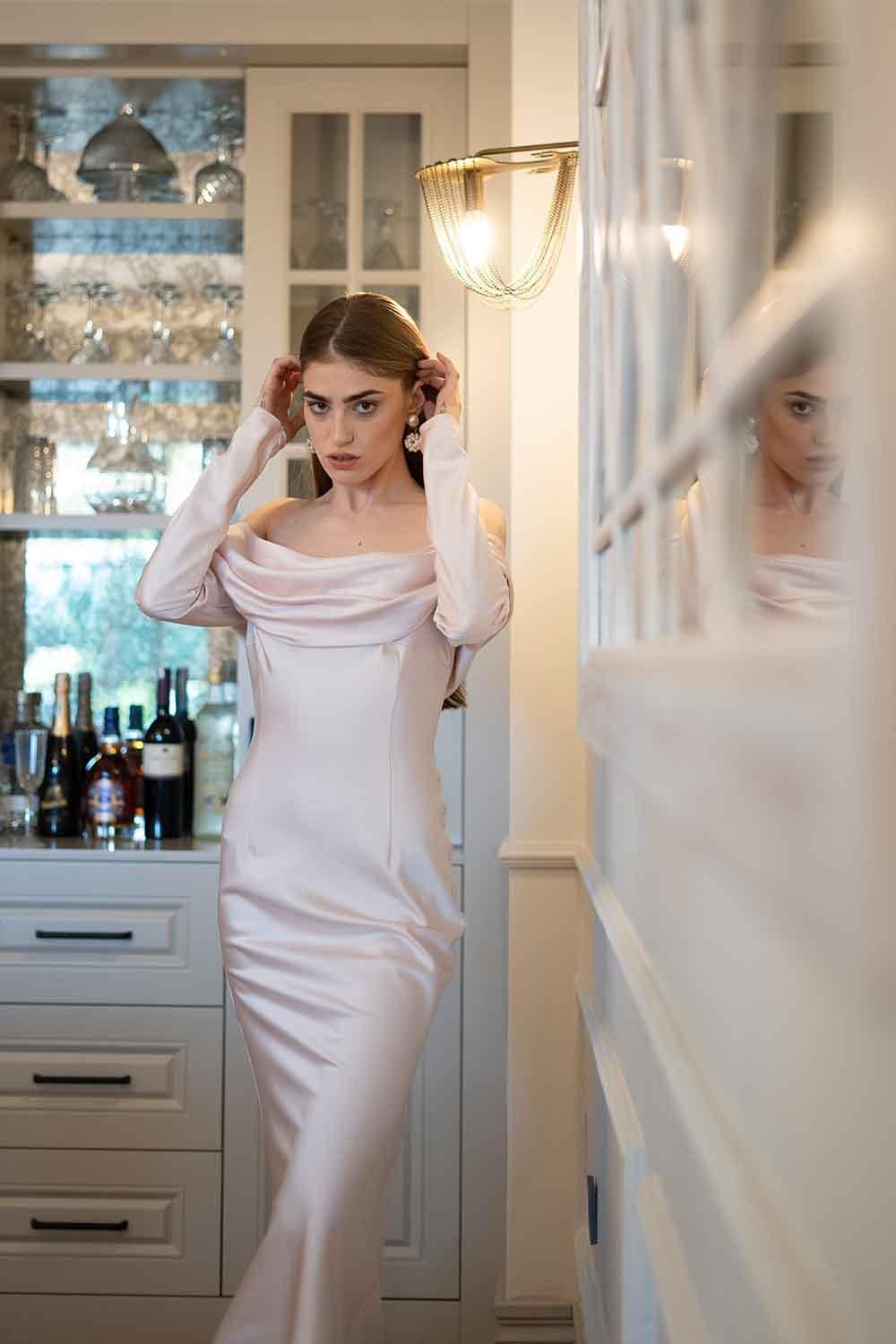 Veryself-Classy Revenge - Pastel Pink-Elbise-2-Milagron.com