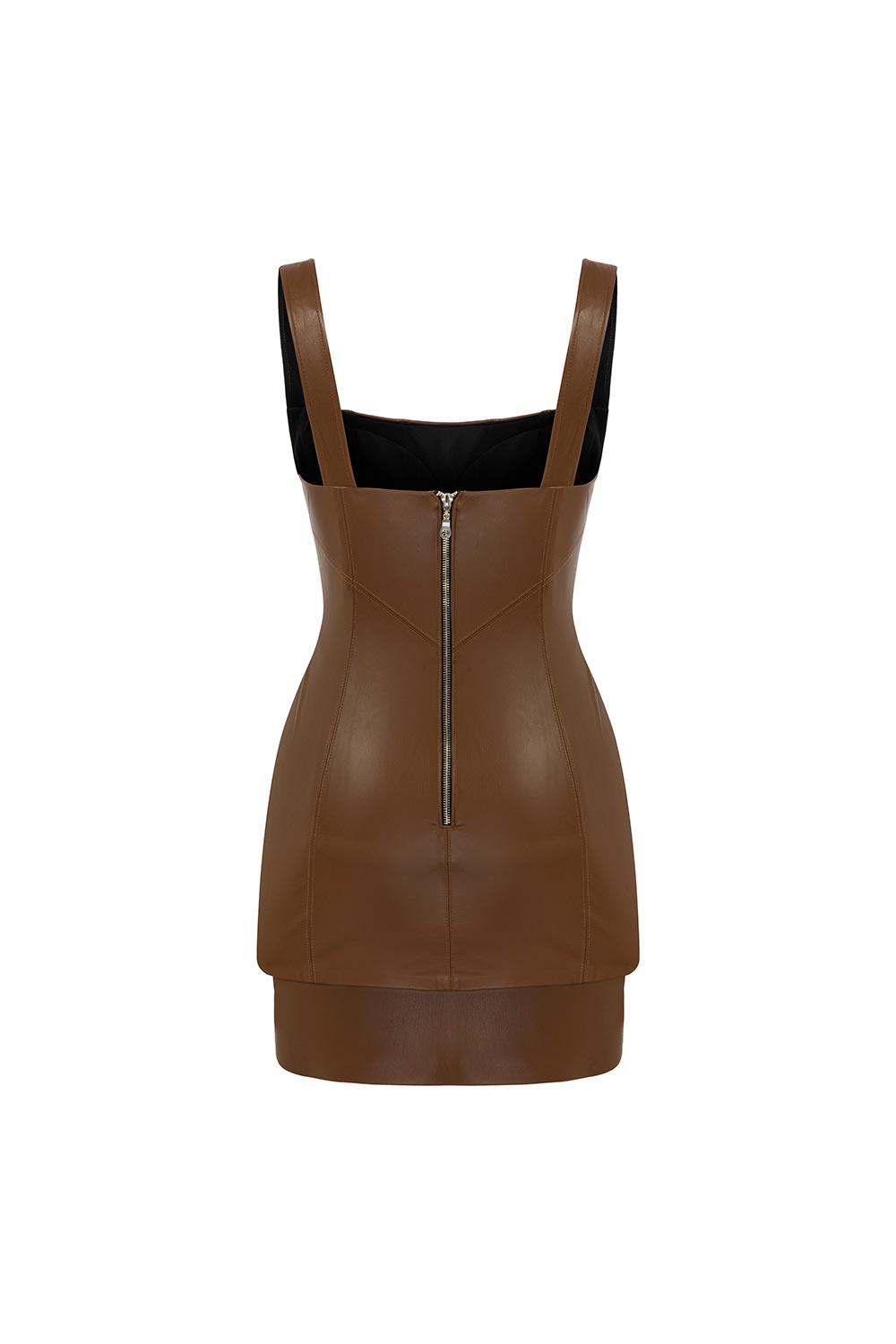Veryself-Western Fitted Dress-Elbise-3-Milagron.com
