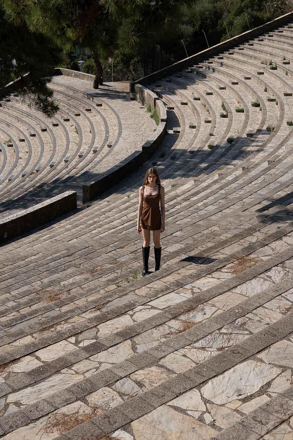 Veryself-Western Fitted Dress-Elbise-8-Milagron.com