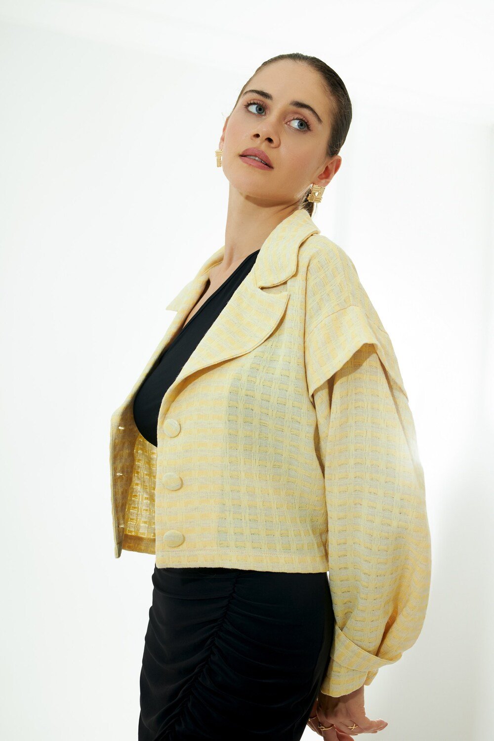 Vifafi-Lemoish Mevsimlik Keten Ceket-Ceket-3-Milagron.com