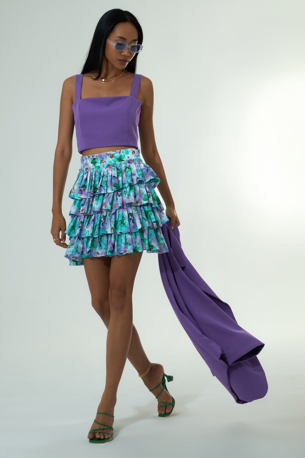 Vifafi-Purple Royal Lila Etek-Etek-3-Milagron.com