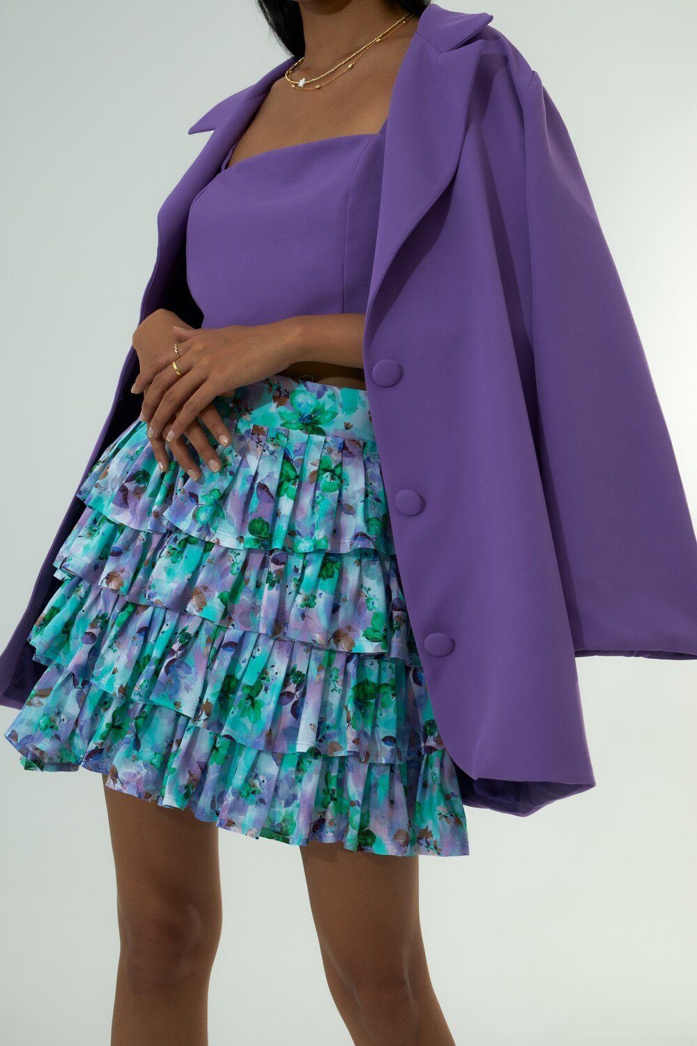 Vifafi-Purple Royal Lila Etek-Etek-5-Milagron.com