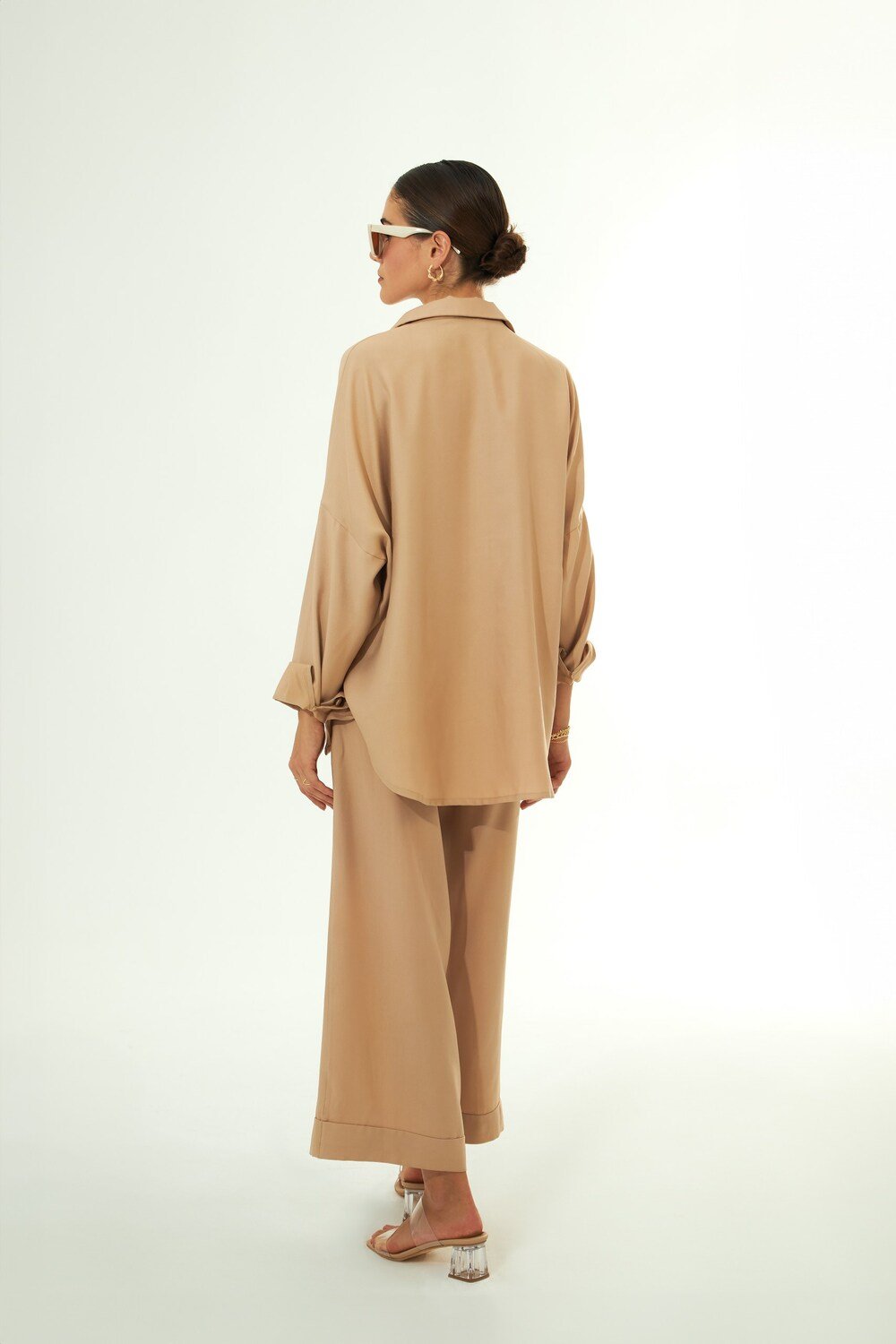 Vifafi-Sahara Oversize Gömlek-Gömlek-4-Milagron.com