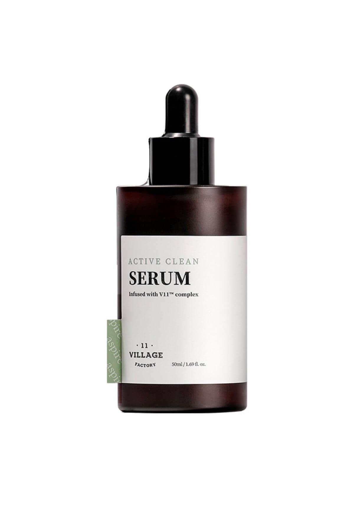Village 11 Factory-Active Clean Serum 50ml – Aha & Bha Serum-Yüz Serumu-1-Milagron.com
