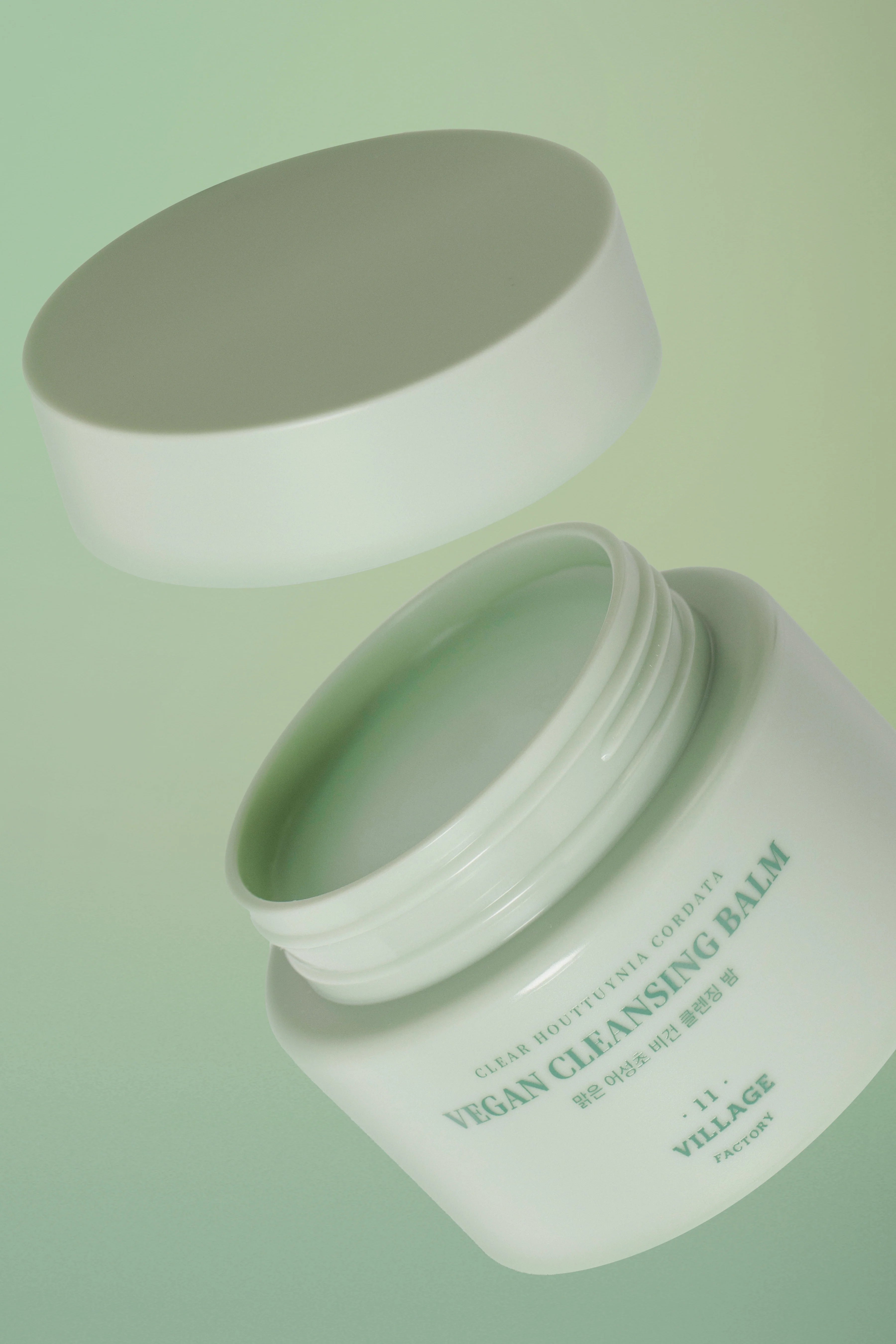 Village 11 Factory-Clear Houttuynia Cordata Vegan Cleansing Balm 100ml Şerbet Tipi Yatıştırıcı Heartleaf Vegan Makyaj Ve Yüz Temizleme Balmı-Yüz Temizleme Kremi-6-Milagron.com