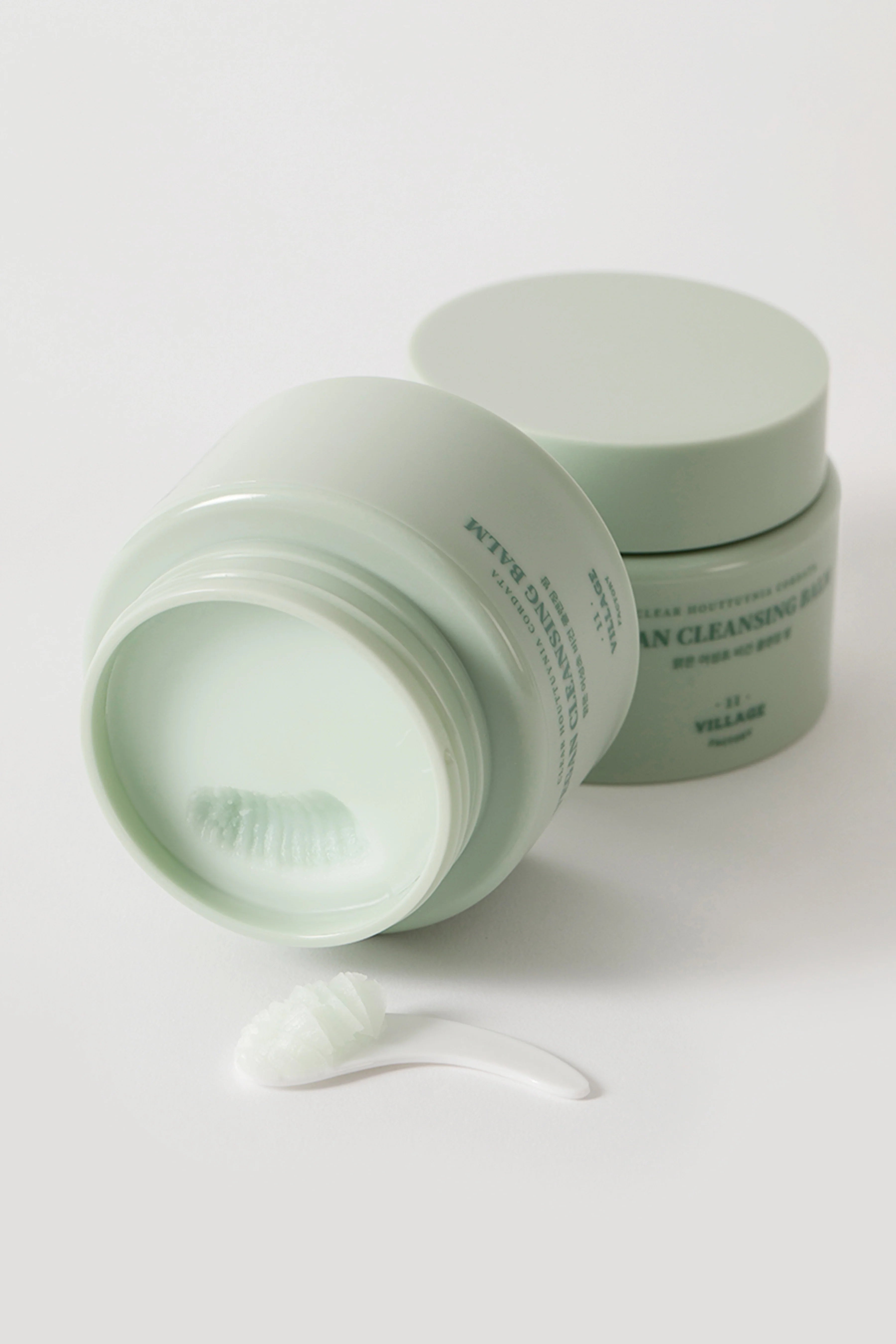 Village 11 Factory-Clear Houttuynia Cordata Vegan Cleansing Balm 100ml Şerbet Tipi Yatıştırıcı Heartleaf Vegan Makyaj Ve Yüz Temizleme Balmı-Yüz Temizleme Kremi-8-Milagron.com