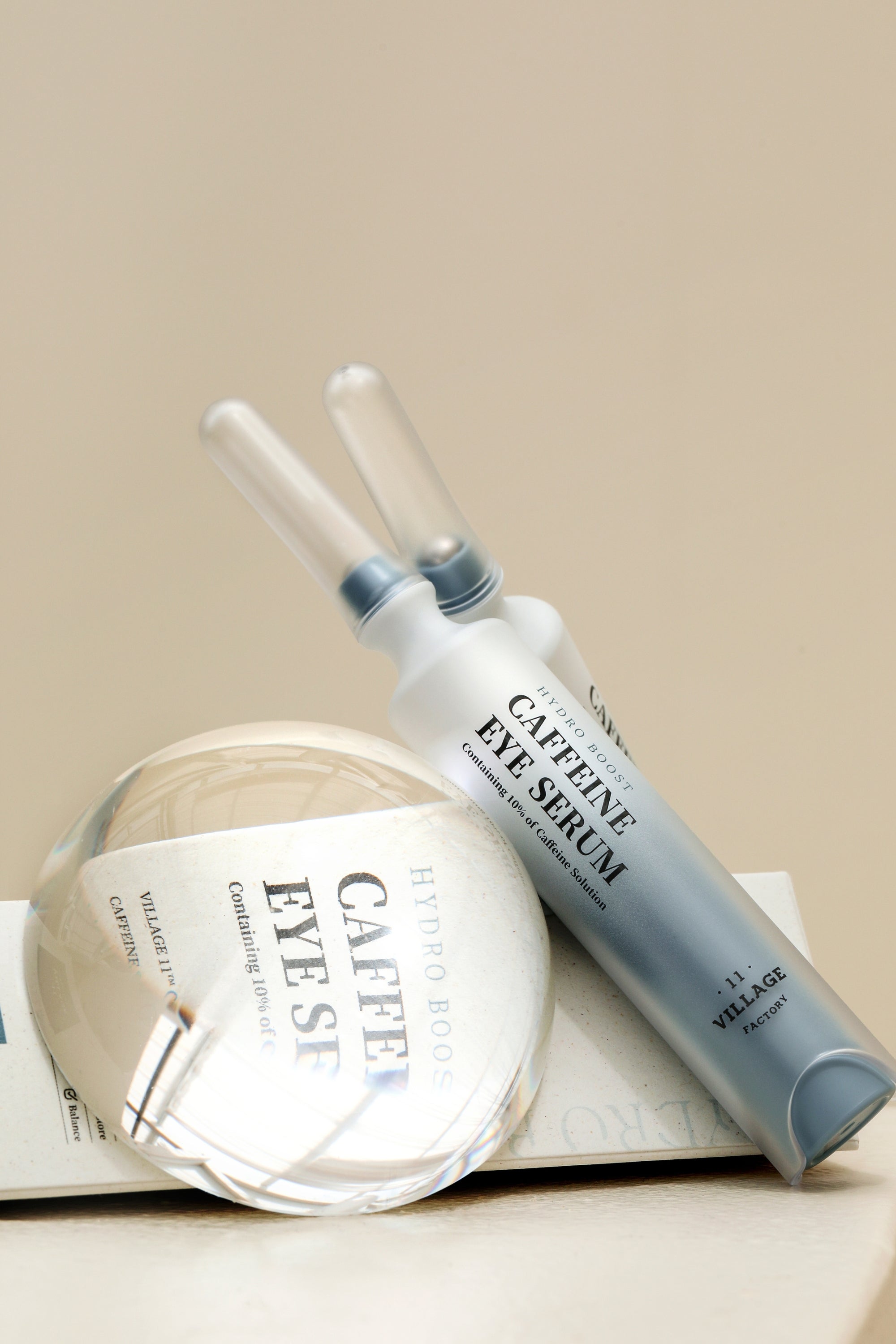 Village 11 Factory-Hydro Boost Caffeine Eye Serum Göz Altı Torbaları & Morluklar Soğuk Metal Başlıklı Kafein Göz Serumu-Göz Kremi-4-Milagron.com