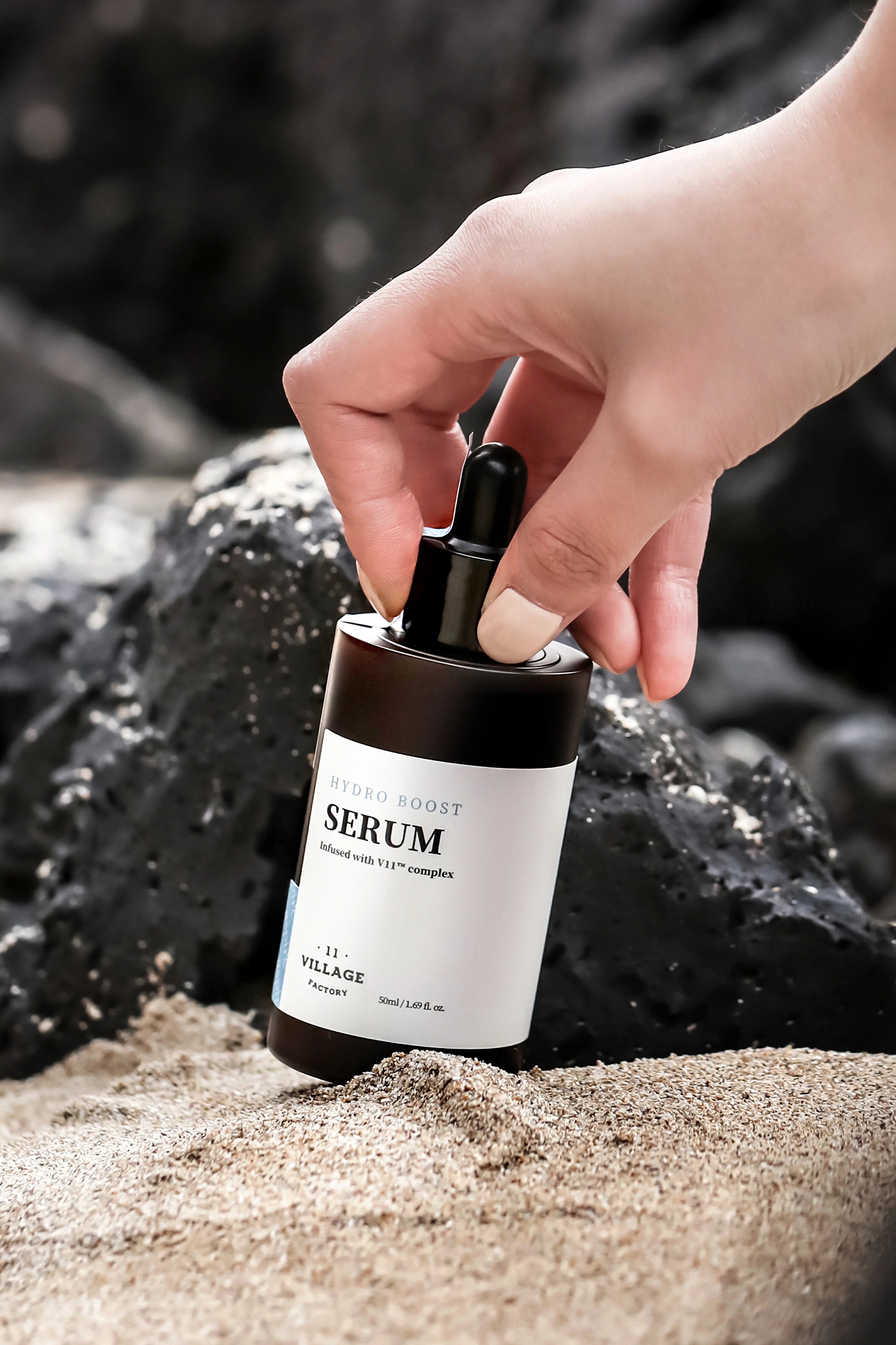 Village 11 Factory Hydro Boost Serum 50Ml - Vegan Nem Bombası Yaşlanma Karşıtı Hyalüronik Asit Ve Jojoba Nemlendirici Serum