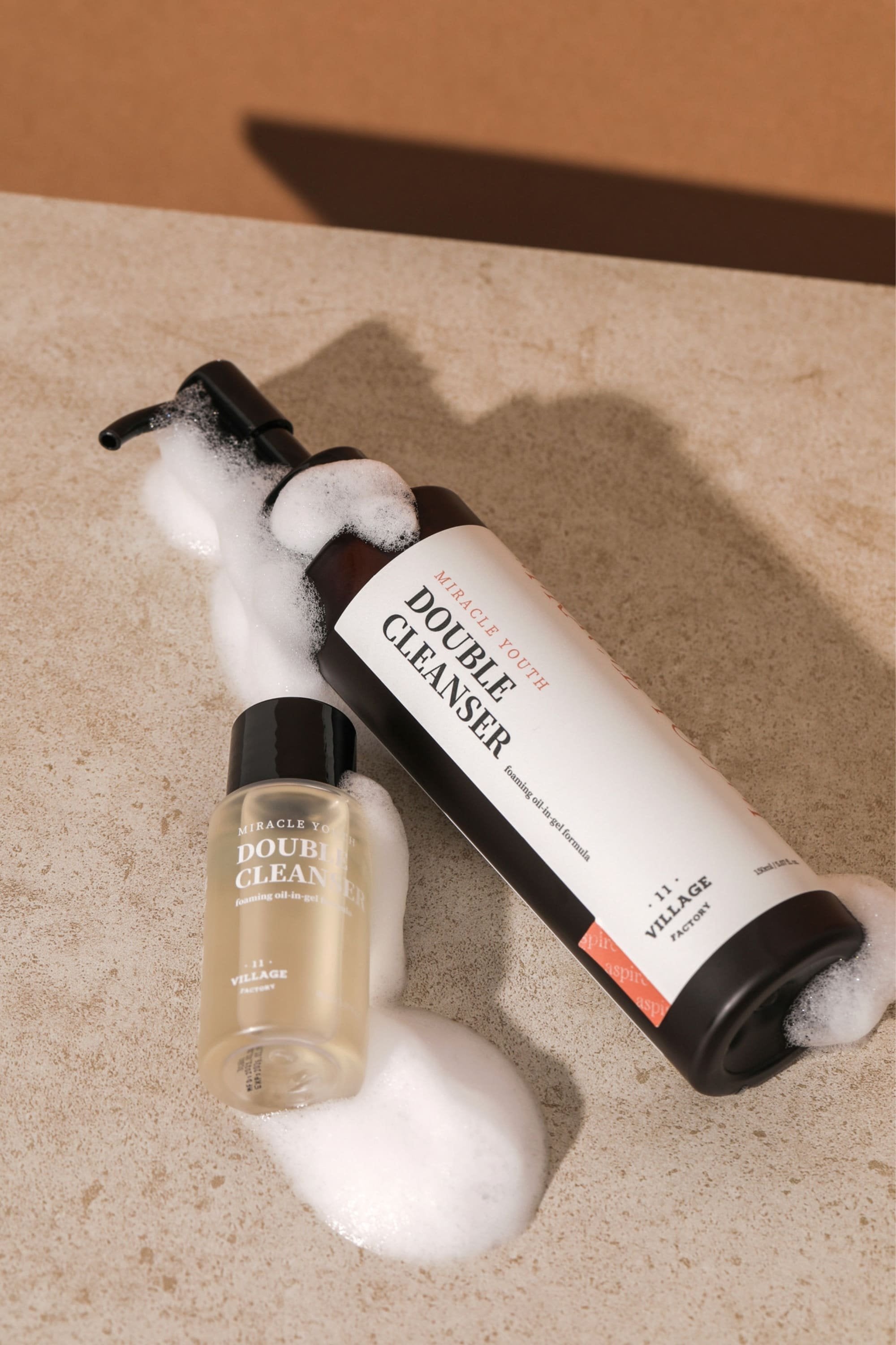 Village 11 Factory Miracle Youth Double Cleanser 150Ml - Yağdan Köpüğe Dönüşen Çift Fazlı Temizleyici