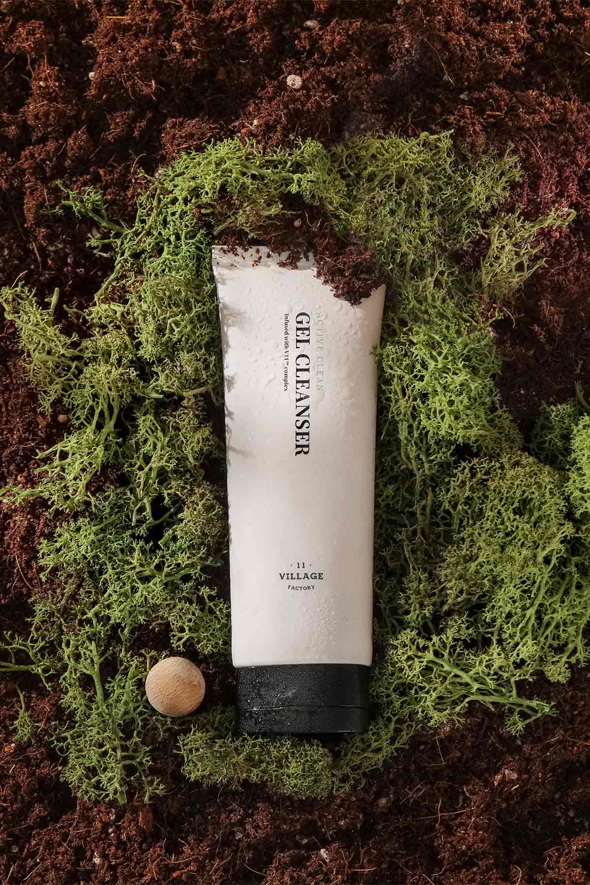 Village 11 Factory-Village 11 Factory Active Clean Gel Cleanser 100ml – Düşük P H 5.5 Aha & Bha Jel Temizleyici-Yüz Temizleme Jeli-2-Milagron.com