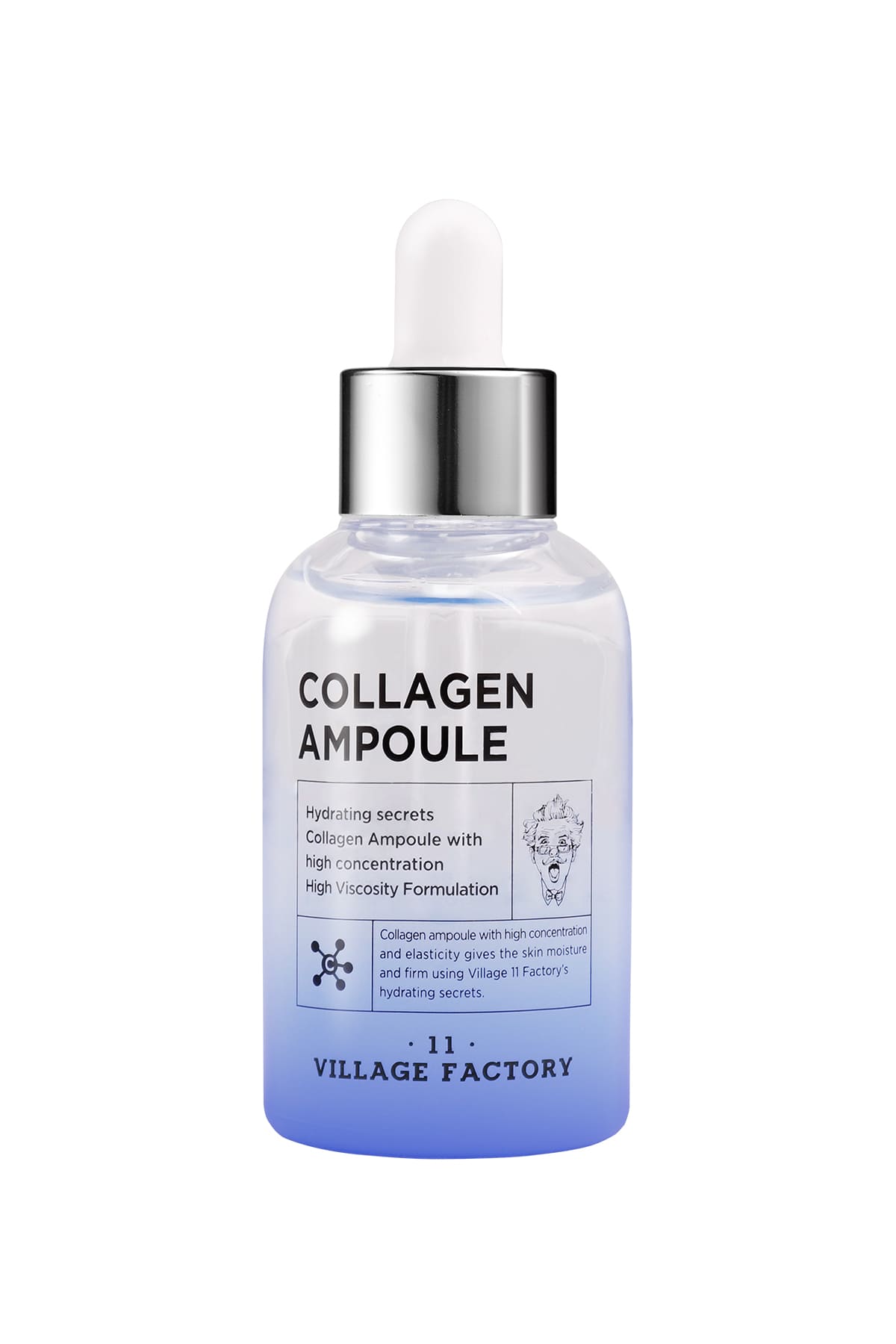 Village 11 Factory-Village 11 Factory Collagen Ampoule 50ml Anti Aging & Nemlendirici Kolajen Ampul-Cilt Serumu-1-Milagron.com