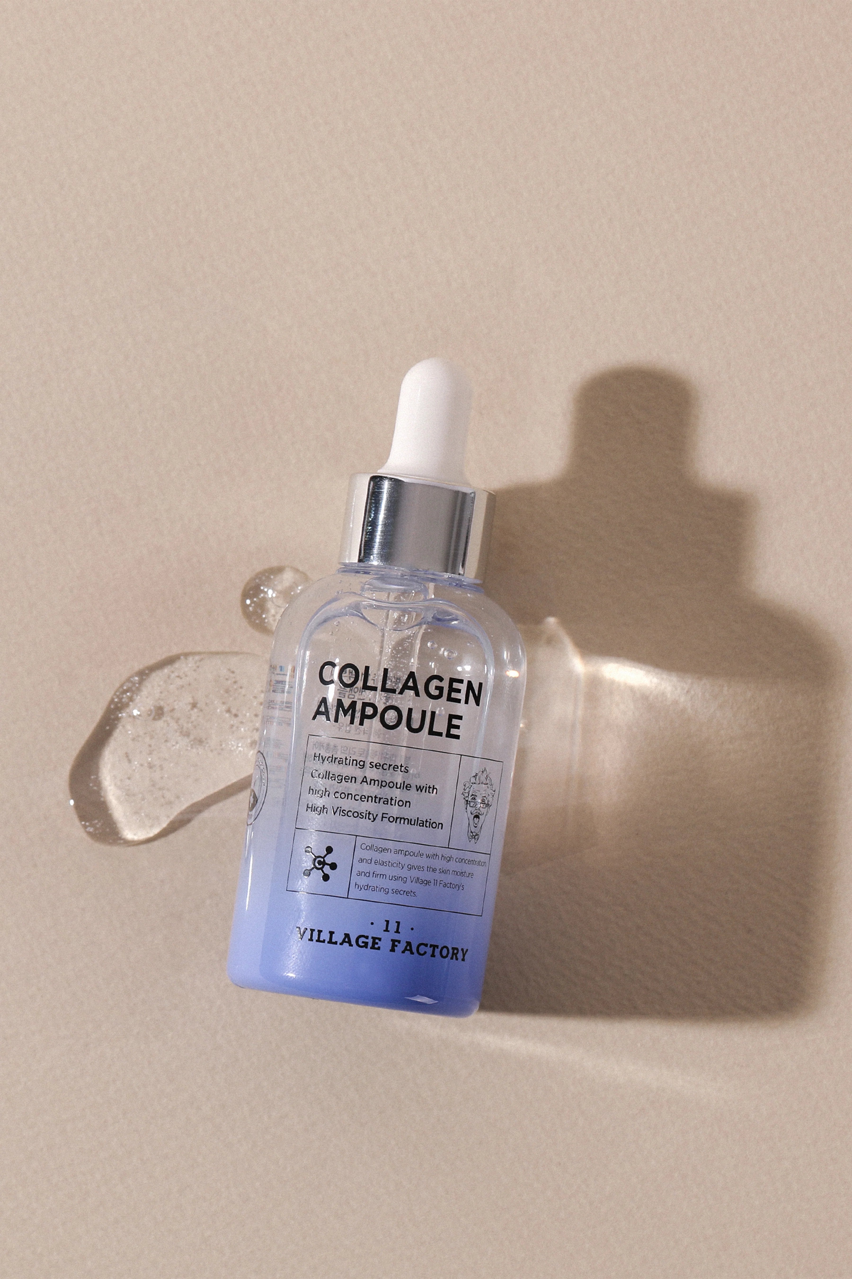 Village 11 Factory-Village 11 Factory Collagen Ampoule 50ml Anti Aging & Nemlendirici Kolajen Ampul-Cilt Serumu-2-Milagron.com