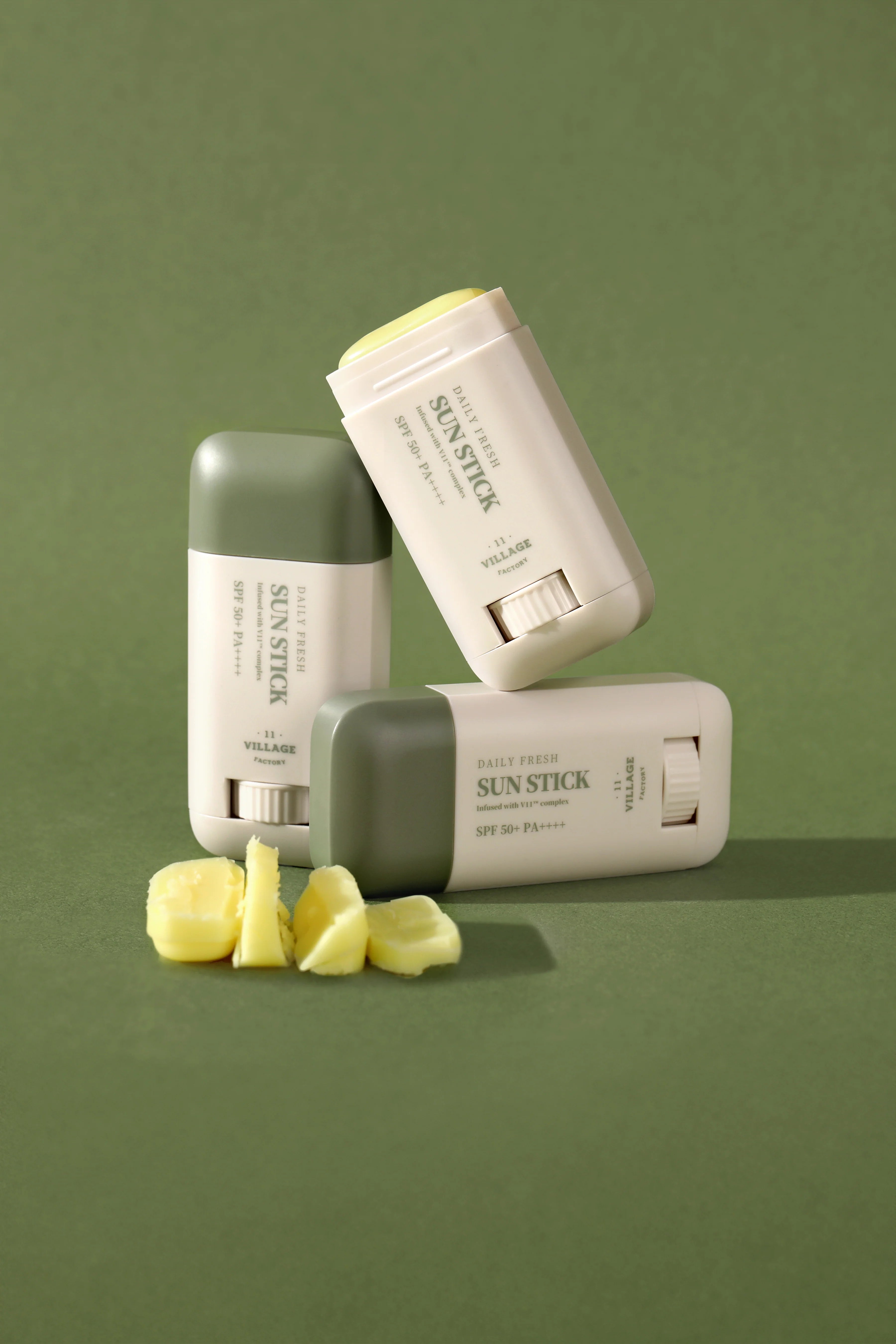 Village 11 Factory-Village 11 Factory Daily Fresh Sun Stick Spf50+ Pa++++ 20g Vegan Stick Güneş Koruyucu-Güneş Koruyucu-5-Milagron.com