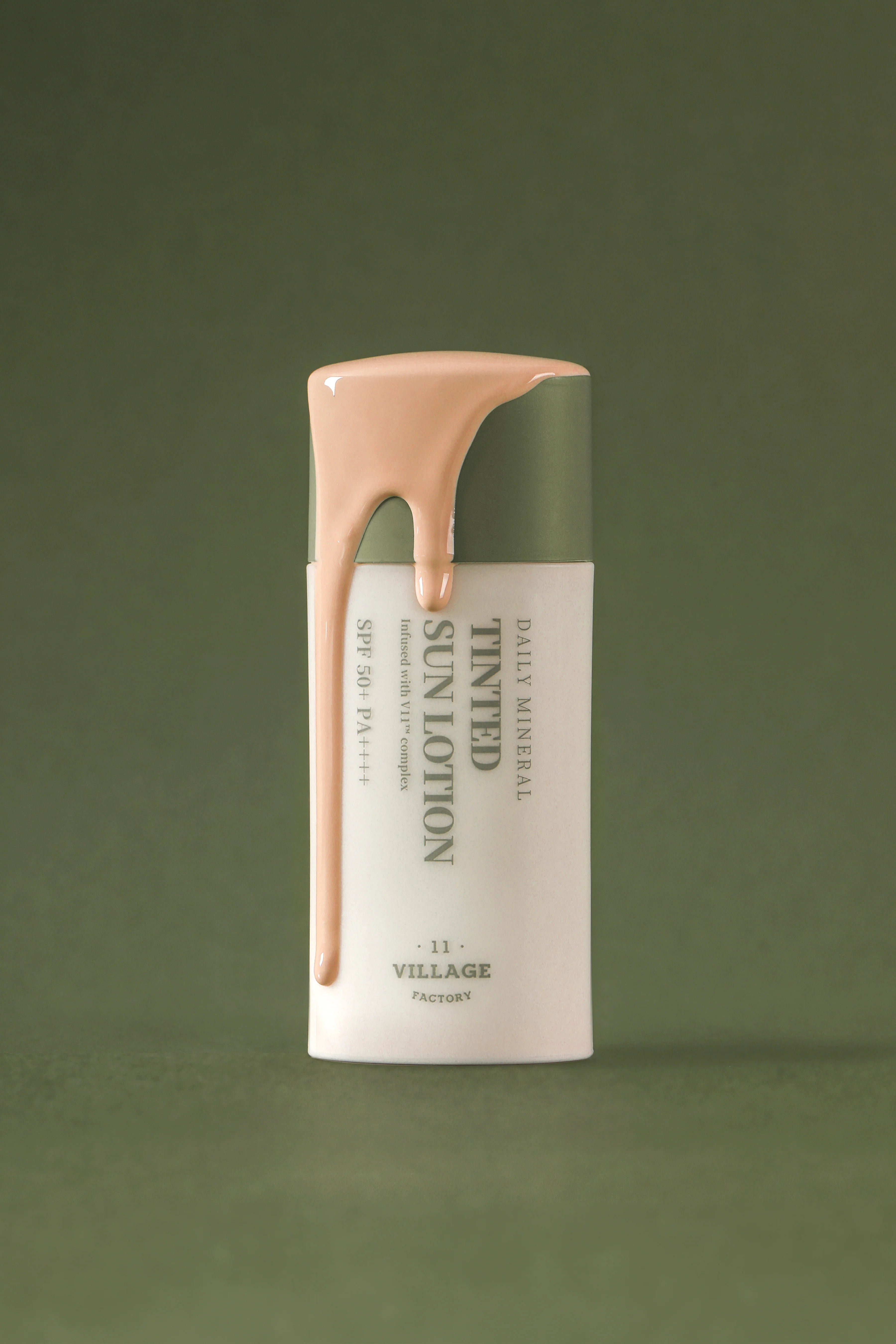 Village 11 Factory-Village 11 Factory Daily Mineral Tinted Sun Lotion Spf50+ Pa++++ 30ml %100 Mineral & Renkli Vegan Güneş Losyonu-Güneş Koruyucu-2-Milagron.com