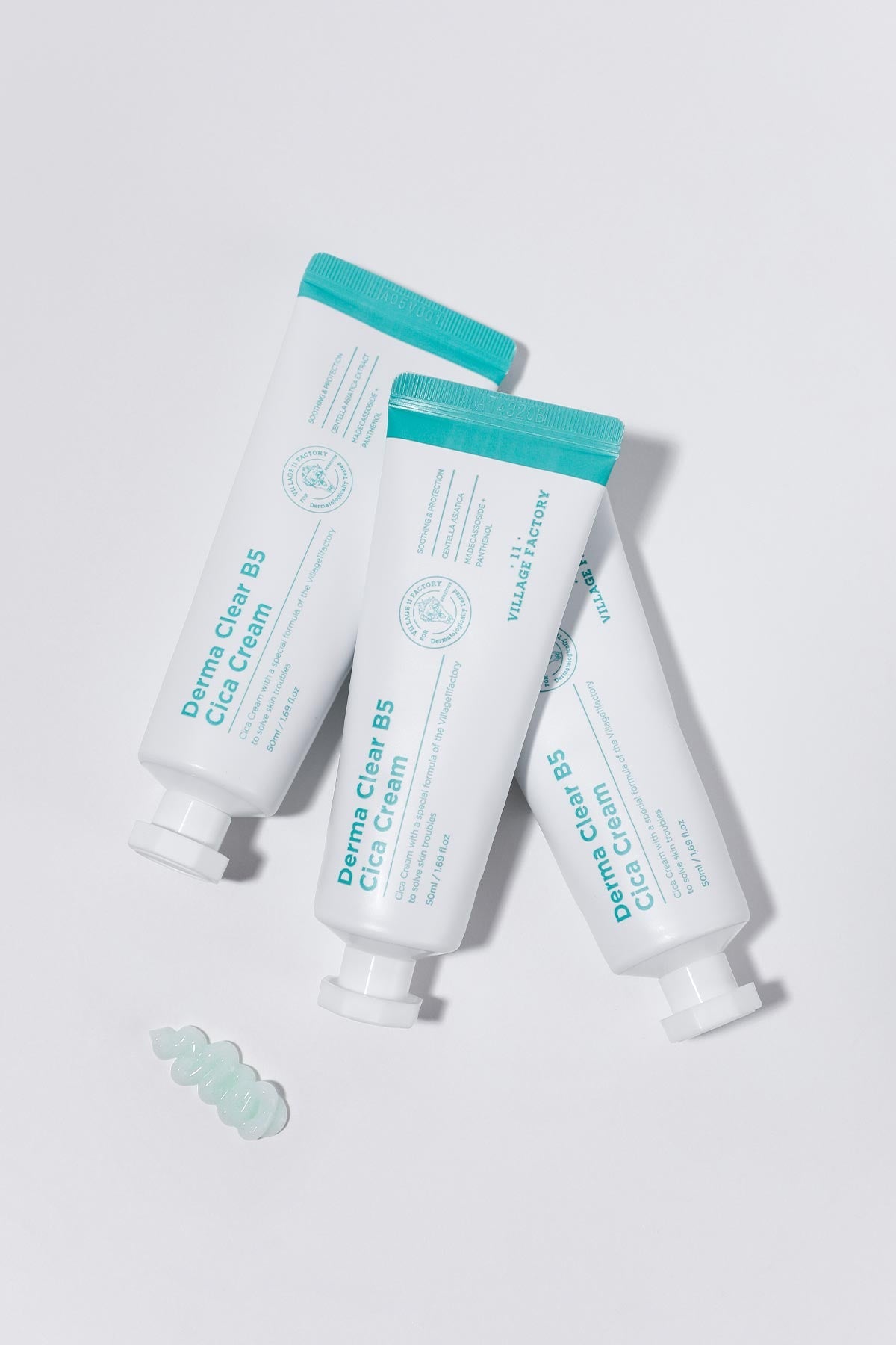 Village 11 Factory-Village 11 Factory Derma Clear B5 Cica Cream Cica Destekleyici Krem-Yüz Kremi-2-Milagron.com