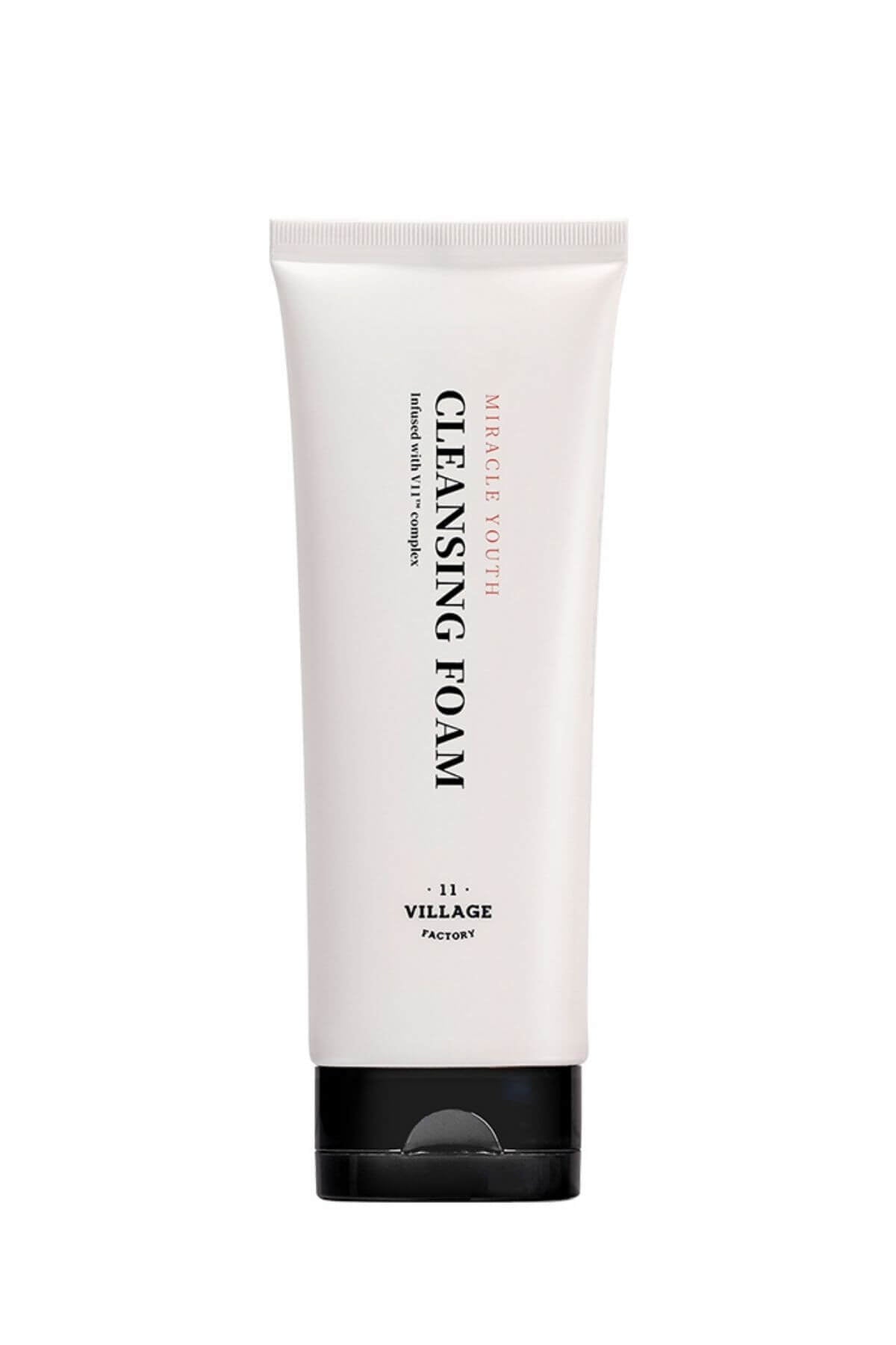 Village 11 Factory-Village 11 Factory Miracle Youth Cleansing Foam 100ml – Vegan Retinol & Niasinamid Temizleyici Köpük-Yüz Temizleme Köpüğü-1-Milagron.com