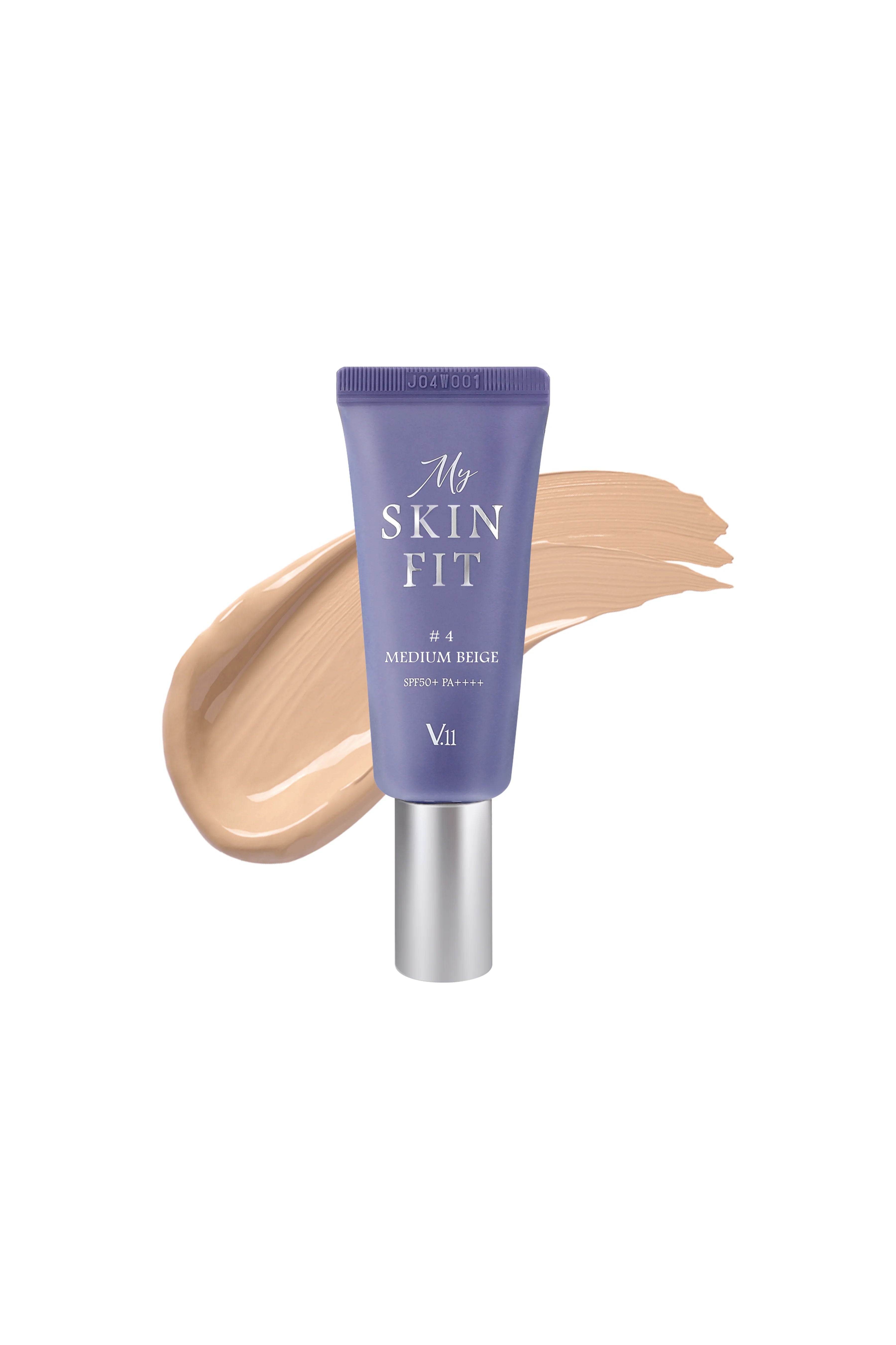 Village 11 Factory-Village 11 Factory My Skin Fit BB Cream Spf 50+ Pa++++ #4 Medium Beige 20ml Hyalüronik Asit & Cica BB Krem-BB Krem-1-Milagron.com