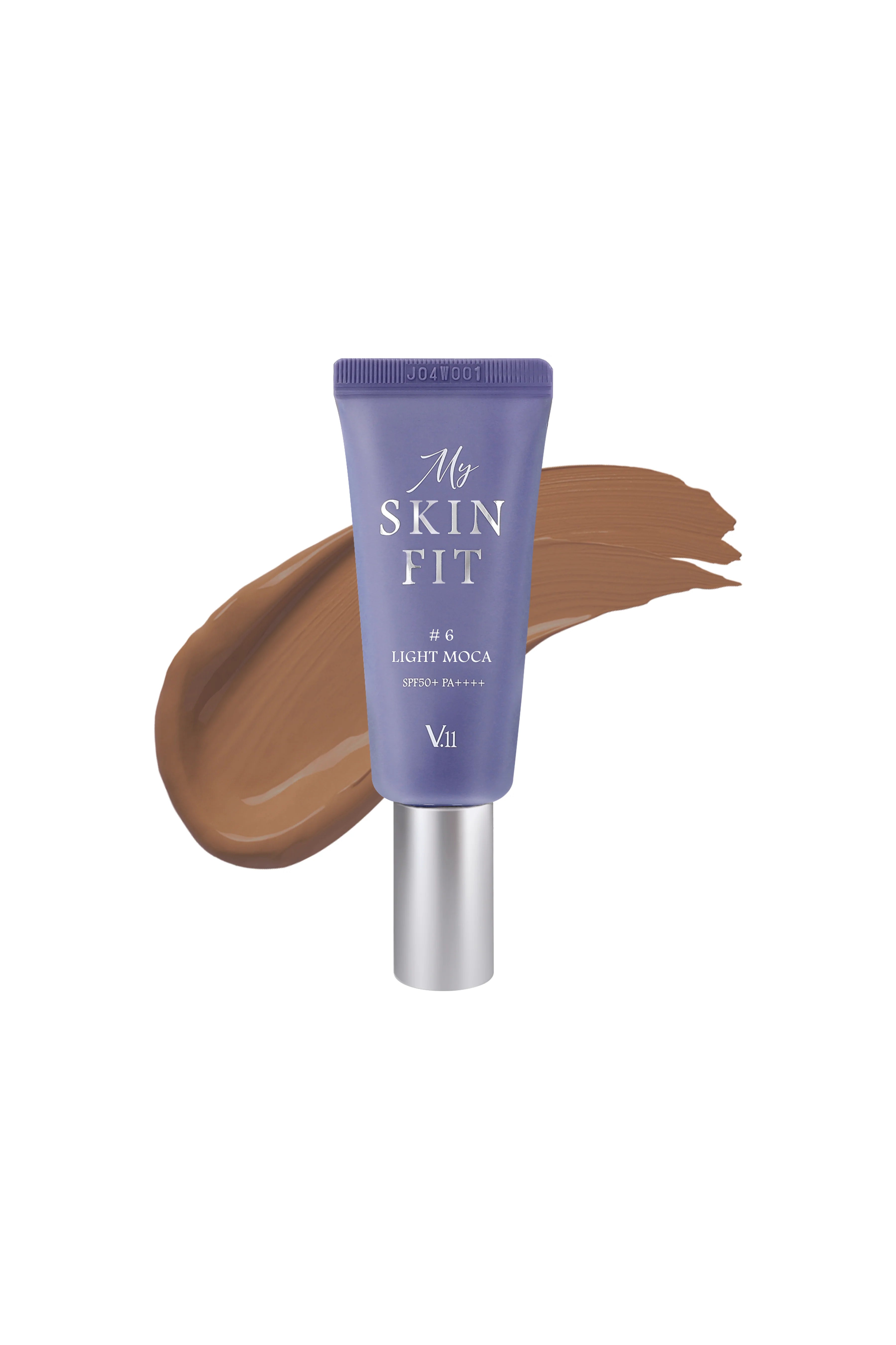 Village 11 Factory-Village 11 Factory My Skin Fit BB Cream Spf 50+ Pa++++ #6 Light Mocha 20ml Hyalüronik Asit & Cica BB Krem-BB Krem-1-Milagron.com