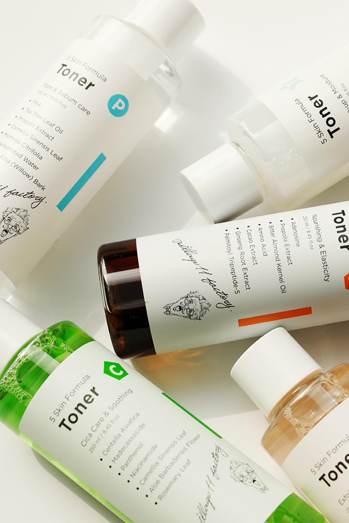 Village 11 Factory-Village 11 Factory P Skin Formula Toner 250ml Gözenek & Sebum Arındırıcı Tonik-Tonik-7-Milagron.com