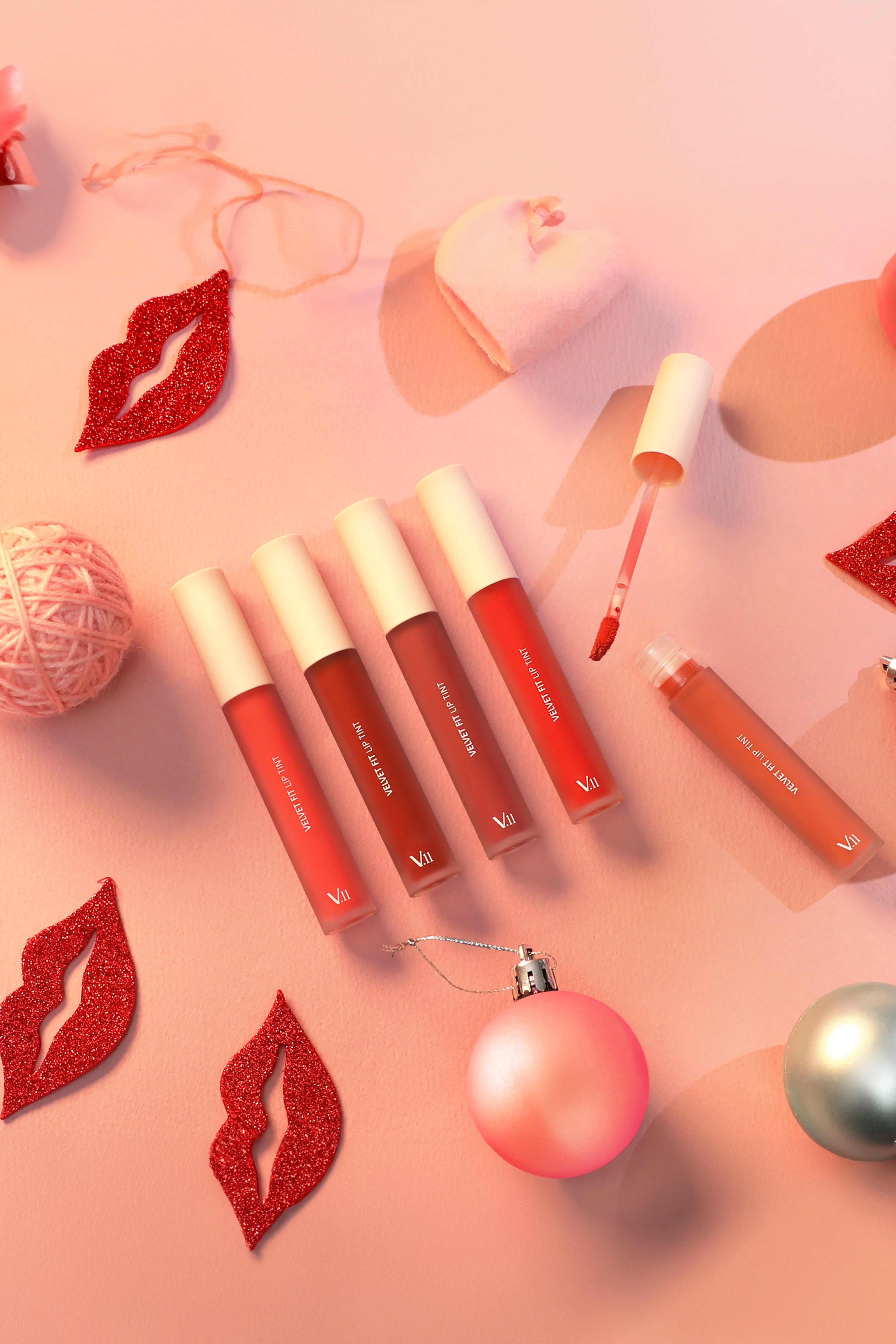 Village 11 Factory-Village 11 Factory Velvet Fit Lip Tint Rosy Nude 4.7g Mat & Kremsi Dudak Tinti-Dudak Tinti-6-Milagron.com