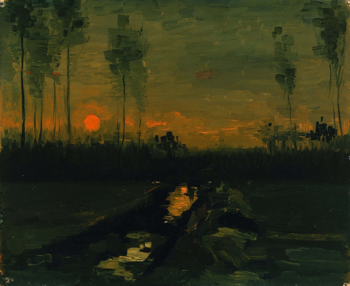 Vincent Van Gogh - Akşam Manzarası