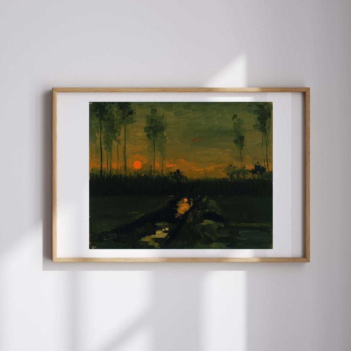 Vincent Van Gogh - Akşam Manzarası
