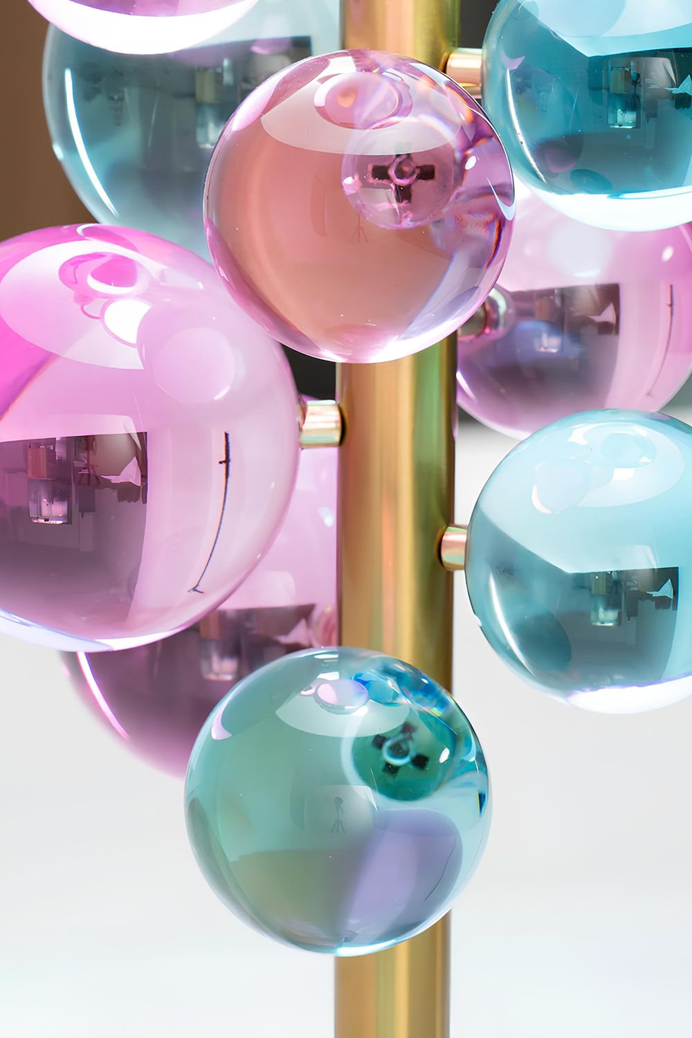 Bubble Renkli Abajur - 5