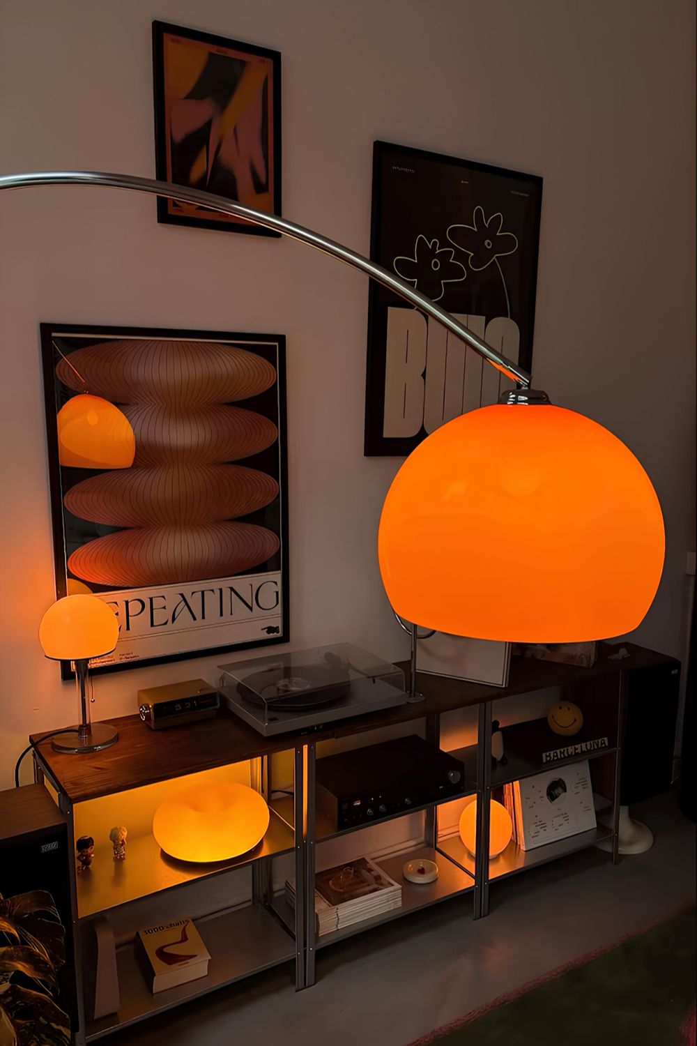 Deve Boynu Pleksi Başlık Lambader - 3