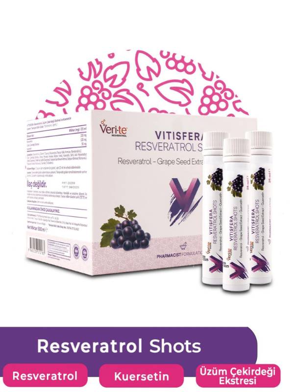 Vitisfera-Resveratrol Shot Orman Meyveleri Aromalı 20x25 ml-Gıda Takviyeleri-1-Milagron.com