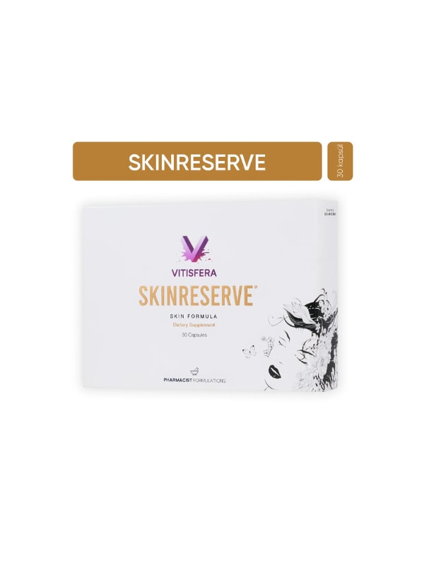Vitisfera SkinReserve 30 Kapsül- Cüce Palmiye Ekstresi, Hayıt Ekstresi, Multivitamin ve Multimineral