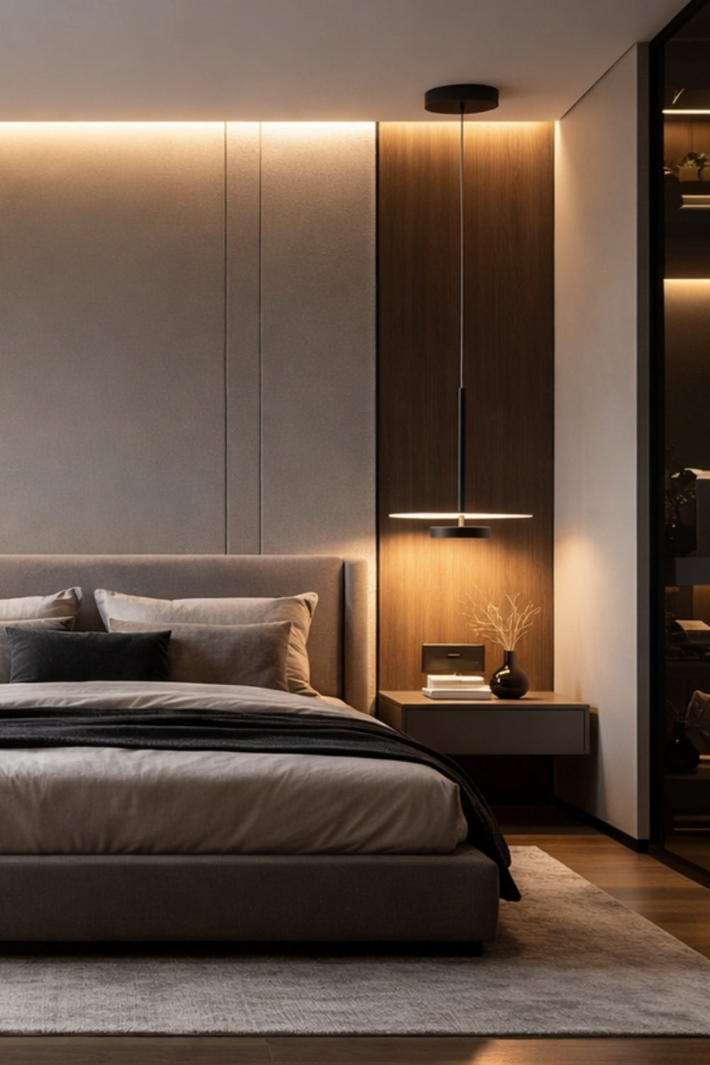 Bed Side Yatak Başı Sarkıt Led Aplik - 3