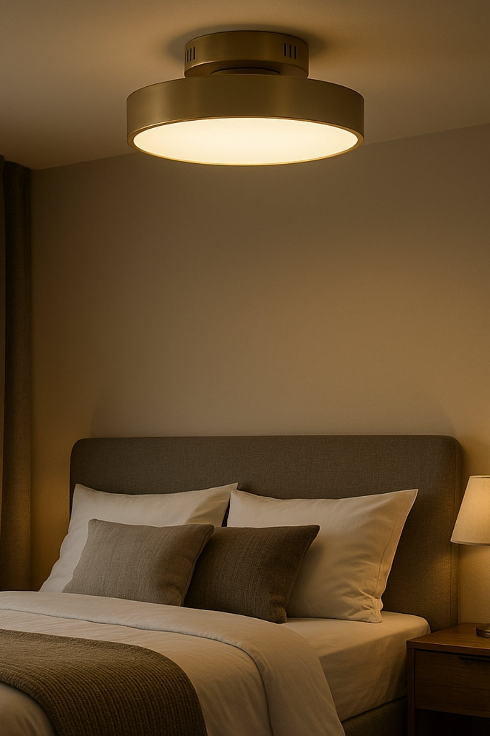 Modern Led Avize Plafonyer Ullgo 40 Cm - 0