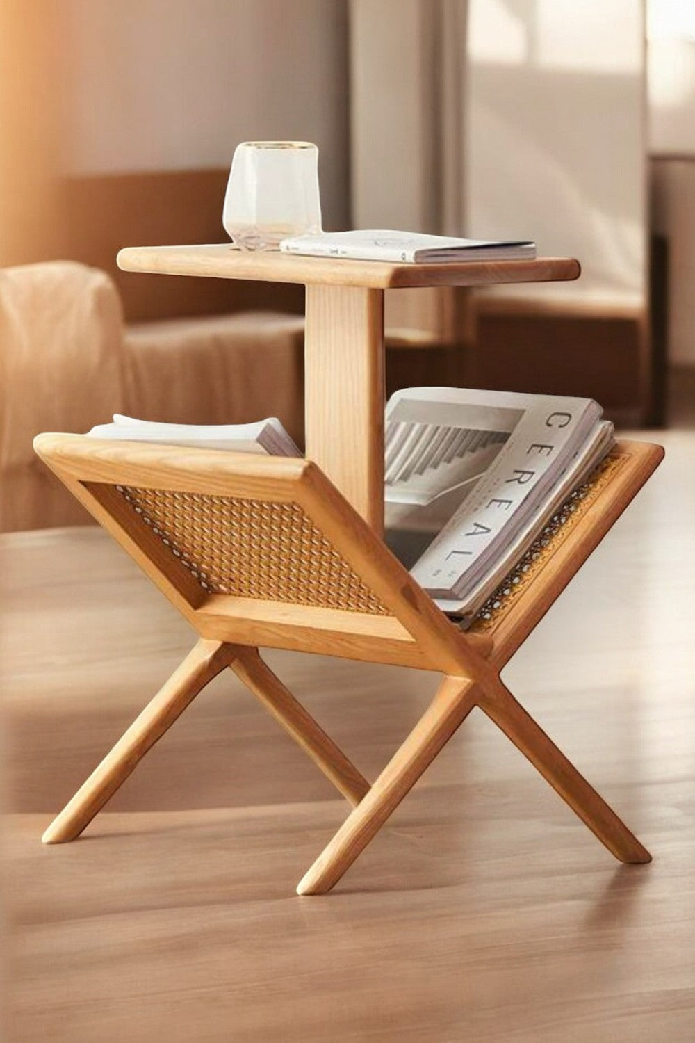 Vune Concept-Ahu El Yapımı Hazeranlı Masif Ahşap Sehpa-Sehpa-6-Milagron.com