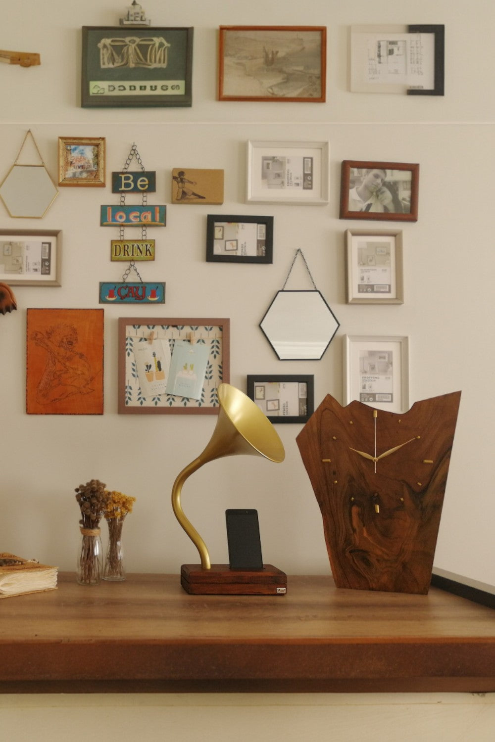 Vune Concept-Deju Akustik Gramofon Gold-Pikap-5-Milagron.com