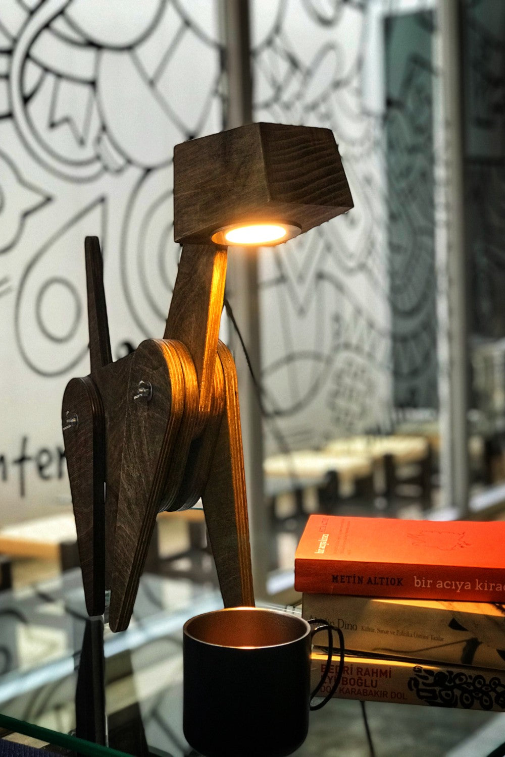 Vune Concept-Doglamp Ahşap Masa Lambası-Masa Lambası-4-Milagron.com