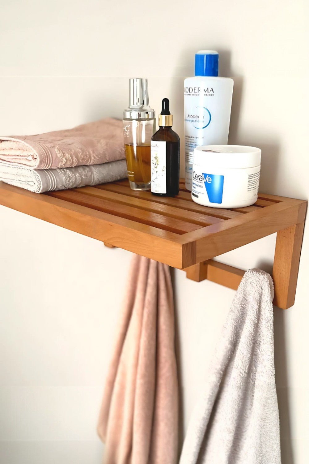 Vune Concept-El Yapımı Çok Amaçlı Ahşap Raf Ve Askı-Duvar Rafı-5-Milagron.com