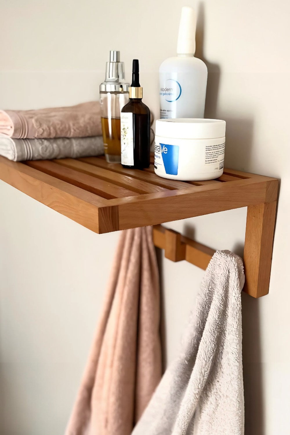 Vune Concept-El Yapımı Çok Amaçlı Ahşap Raf Ve Askı-Duvar Rafı-6-Milagron.com