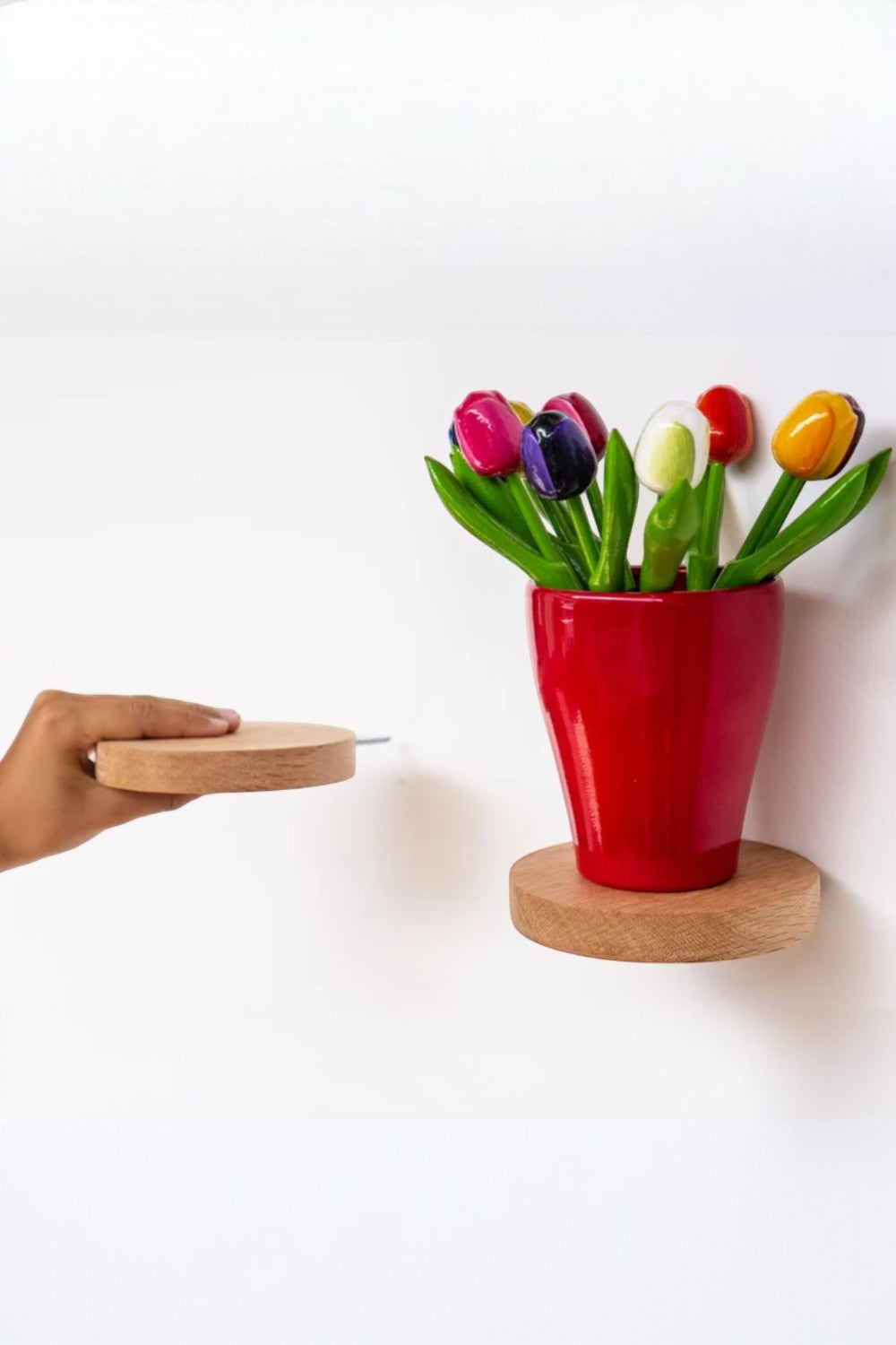 Vune Concept-Erica El Yapımı Ahşap Raf-Duvar Rafı-5-Milagron.com