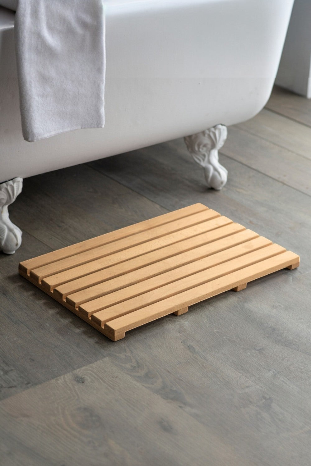 Vune Concept-Grove El Yapımı Ahşap Duş Paspası-Banyo Düzenleyicileri-2-Milagron.com