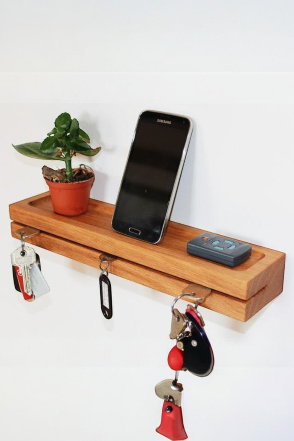 Vune Concept-Keyboard Ahşap Anahtarlık-Duvar Rafı-2-Milagron.com