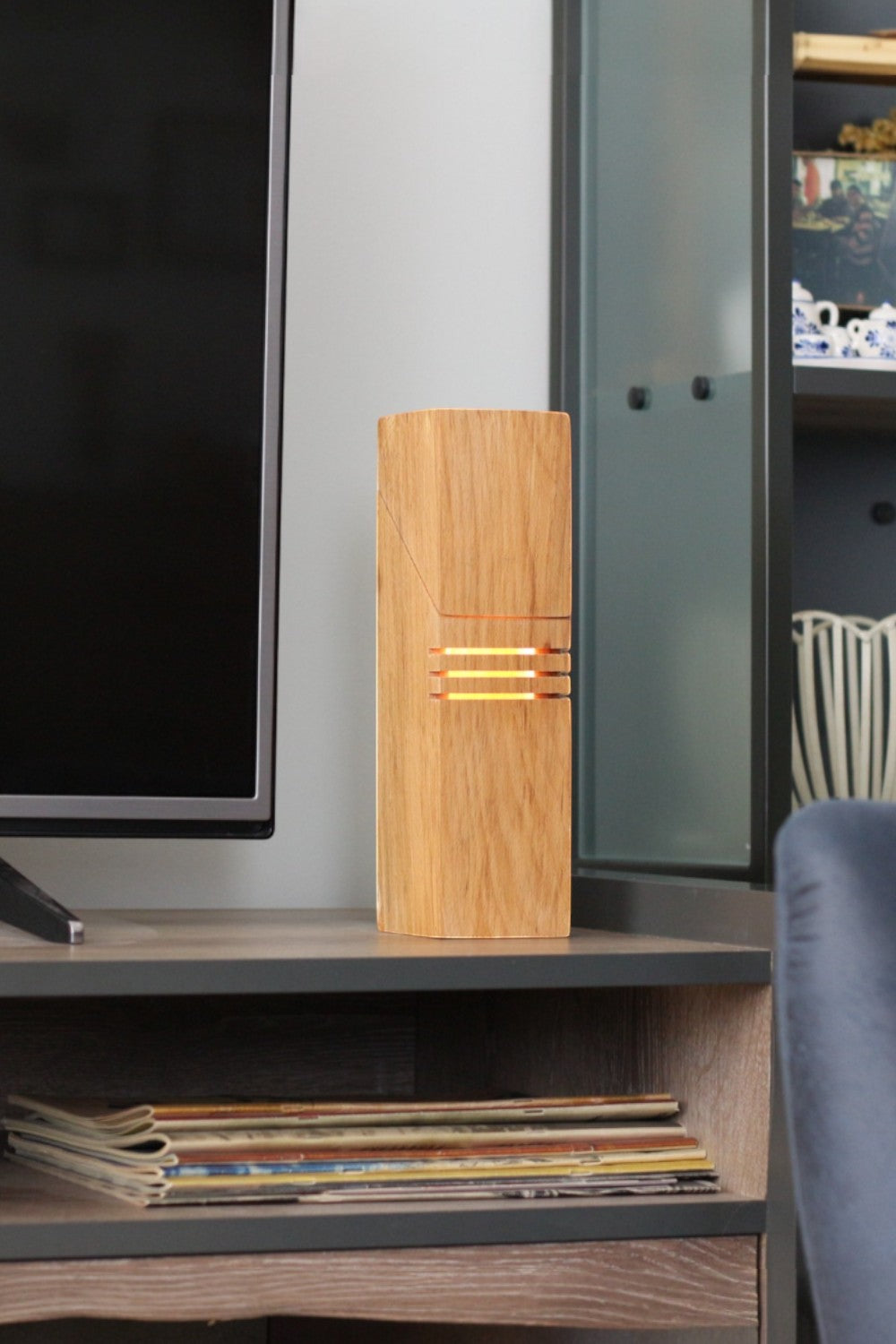 Vune Concept-Lambaa Ahşap Dekoratif Masa Üstü Aydınlatma-Masa Lambası-4-Milagron.com