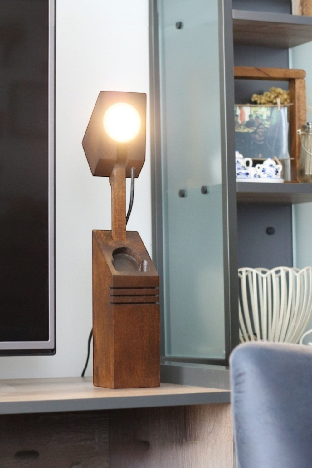 Vune Concept-Lambaa Ahşap Dekoratif Masa Üstü Aydınlatma-Masa Lambası-6-Milagron.com