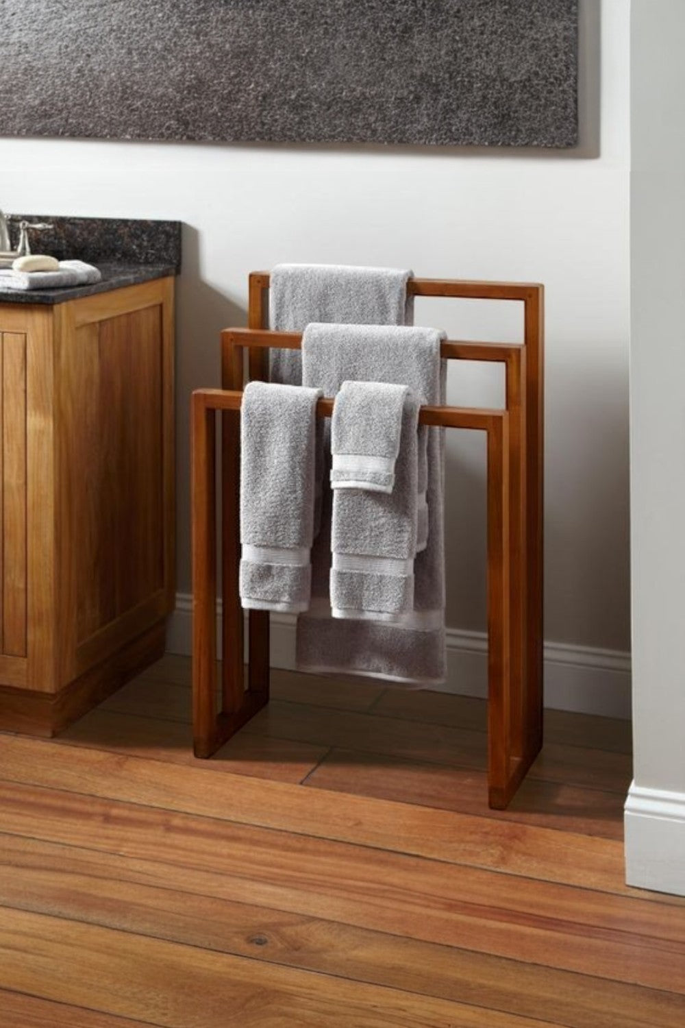 Vune Concept-Layla 3 Seviyeli Ahşap Havluluk-Banyo Düzenleyicileri-2-Milagron.com