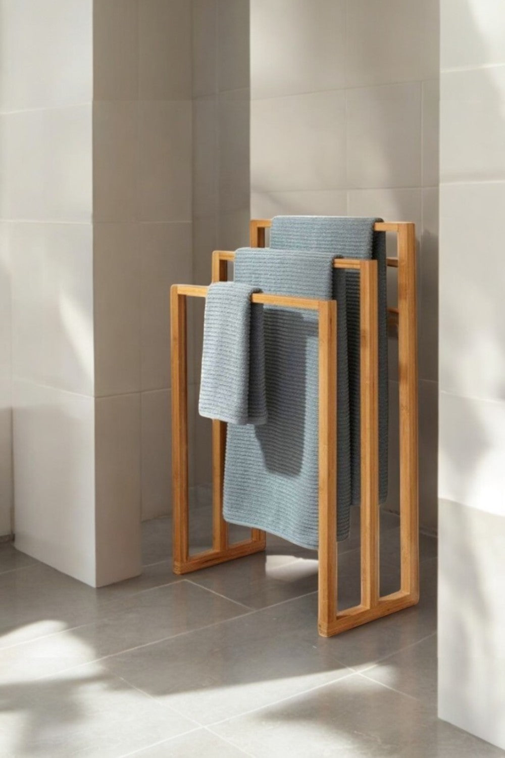 Vune Concept-Layla 3 Seviyeli Ahşap Havluluk-Banyo Düzenleyicileri-2-Milagron.com